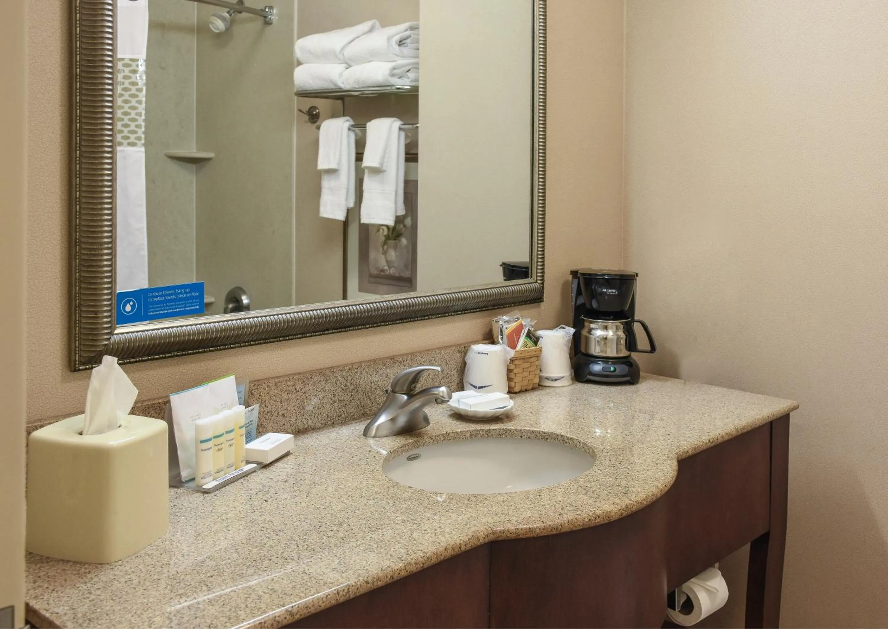 Bathroom in Hampton Inn & Suites Youngstown-Canfield