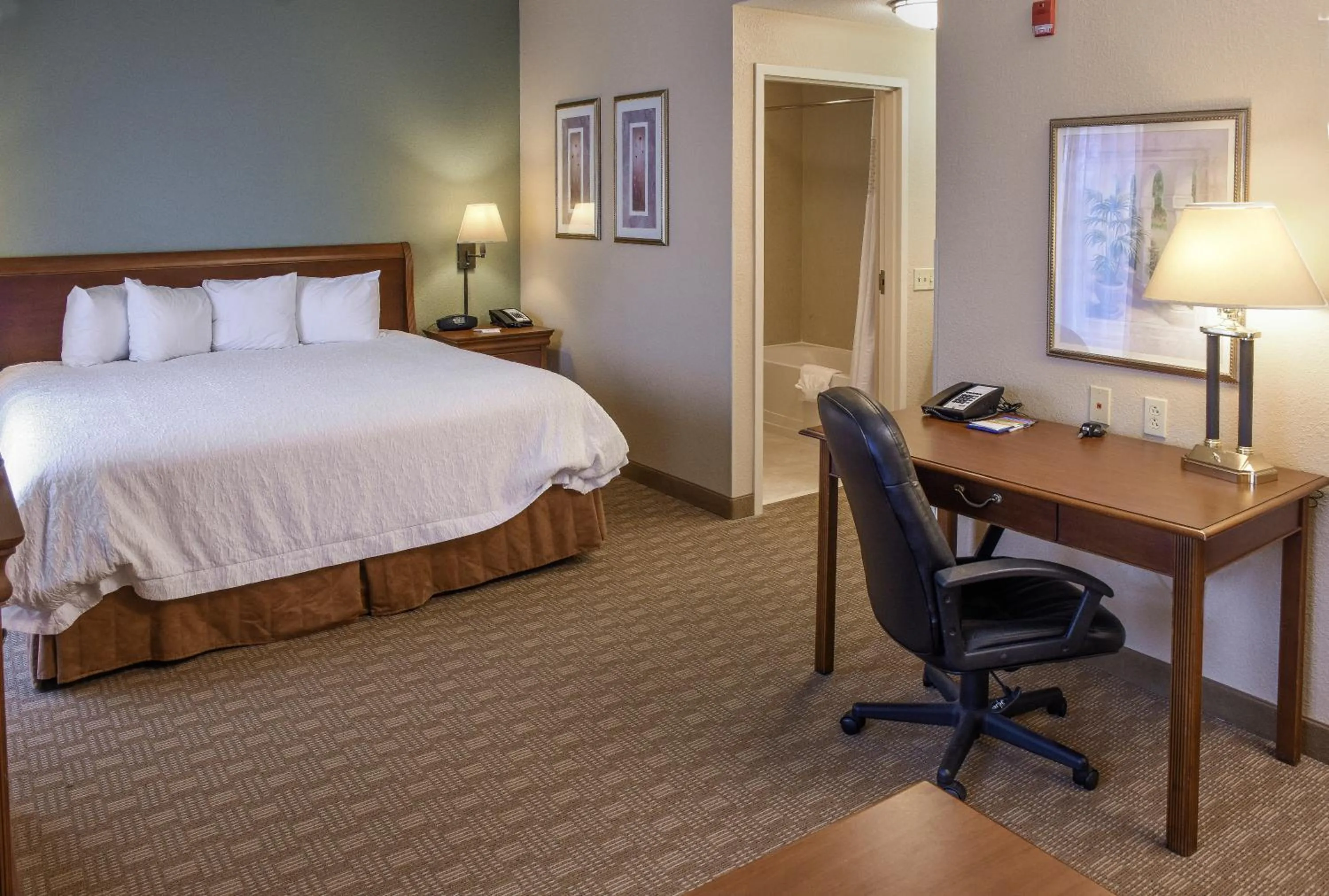 Photo of the whole room, Bed in Hampton Inn & Suites Youngstown-Canfield