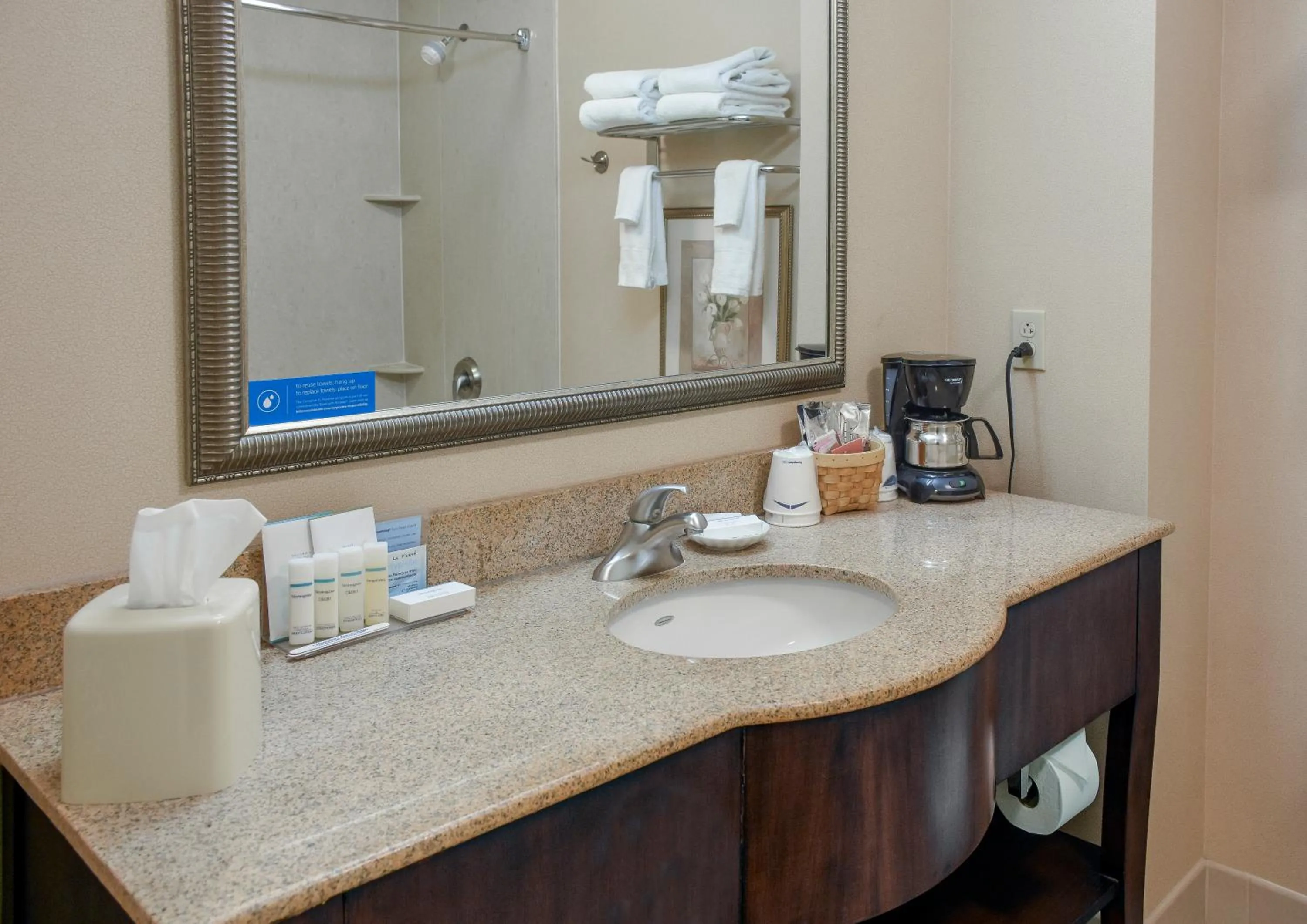Bathroom in Hampton Inn & Suites Youngstown-Canfield