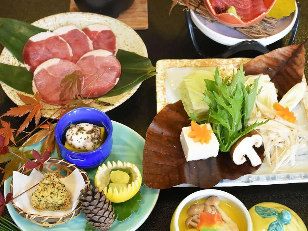 Food in Shiobara Onsen Tokiwa Hotel