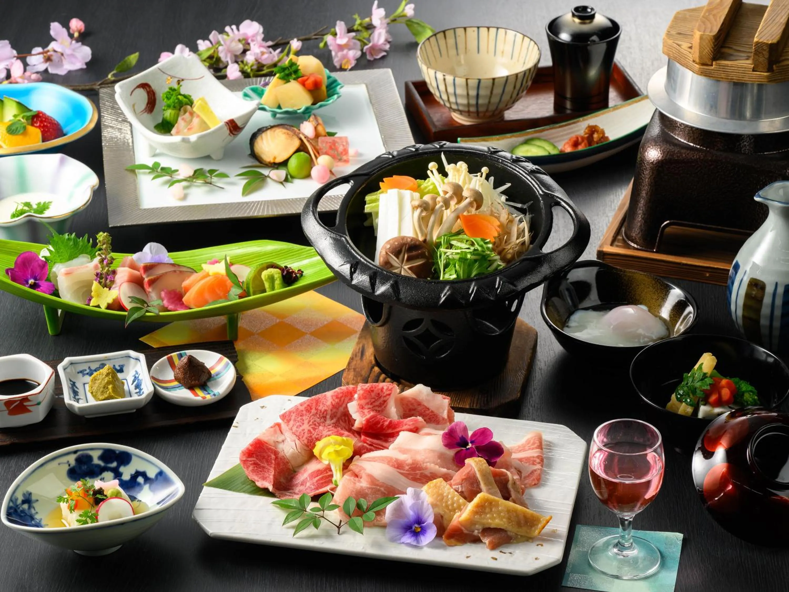 Dinner in Hotel Asyl Nara