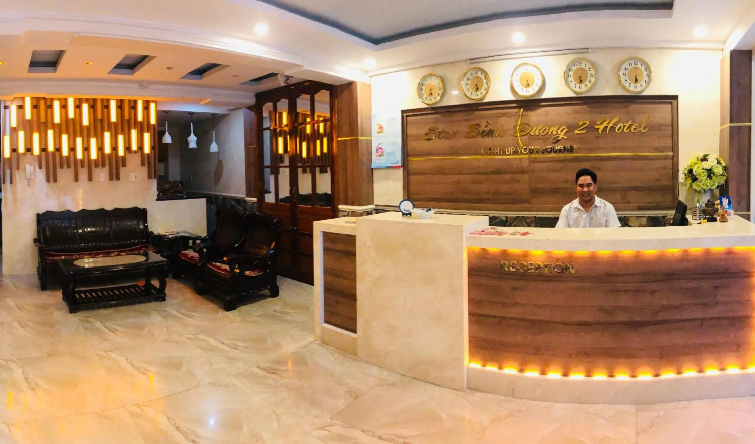 Lobby or reception in Binh Duong 2 Hotel