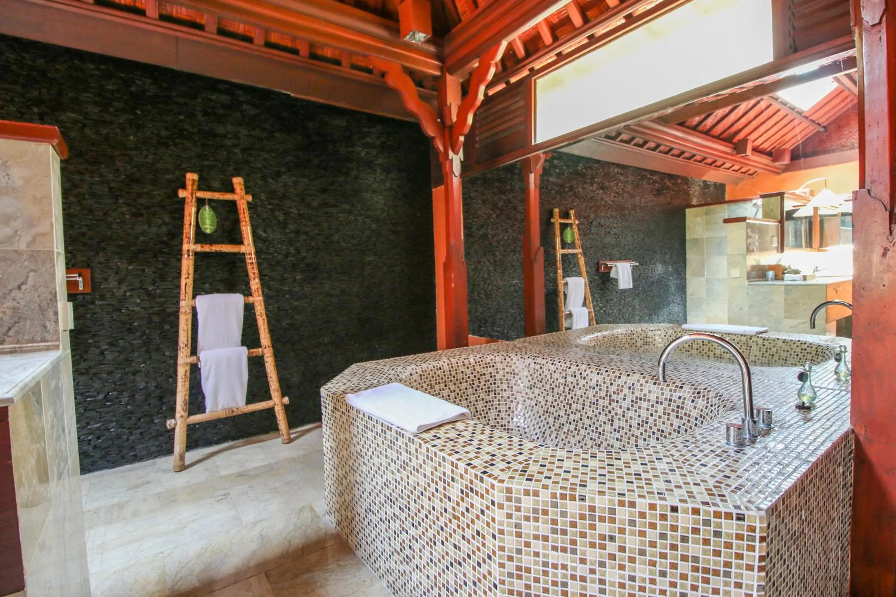 Bathroom in Kupu Kupu Barong Villas and Tree Spa by L’OCCITANE