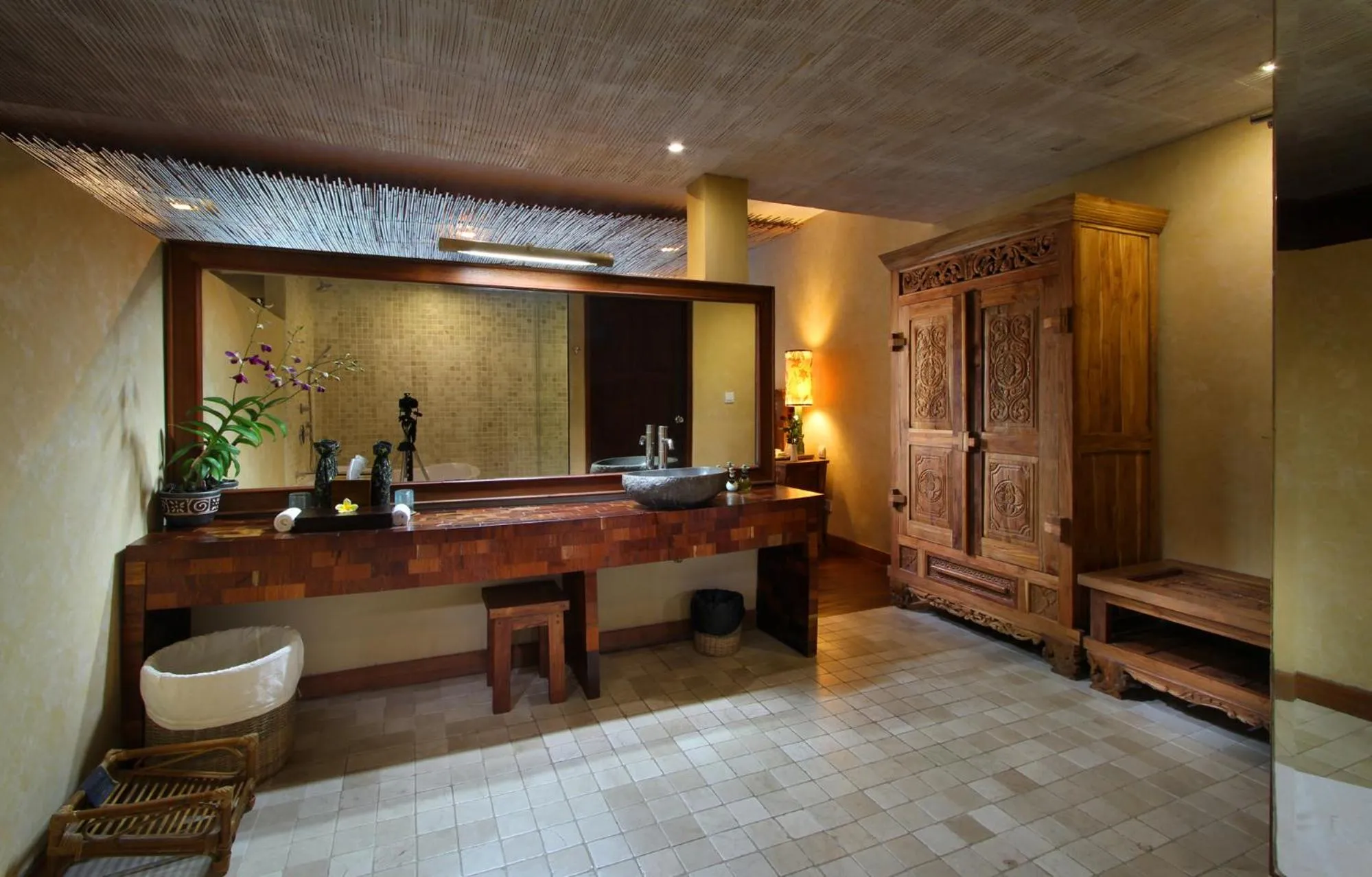 Bathroom in Kupu Kupu Barong Villas and Tree Spa by L’OCCITANE