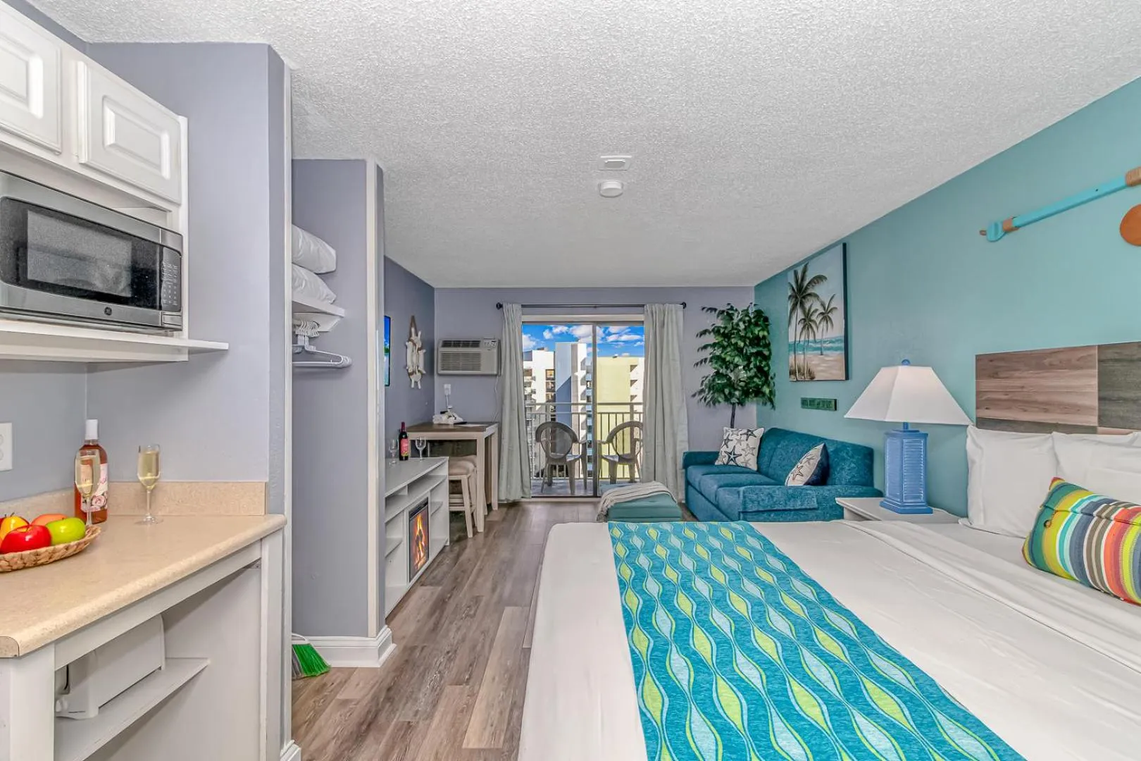 Living room, Bed in Sea Mist 51302