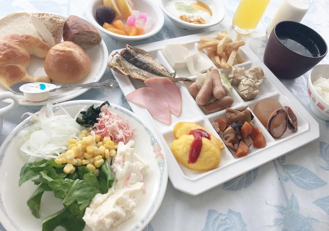 Breakfast in Atami Kinjokan