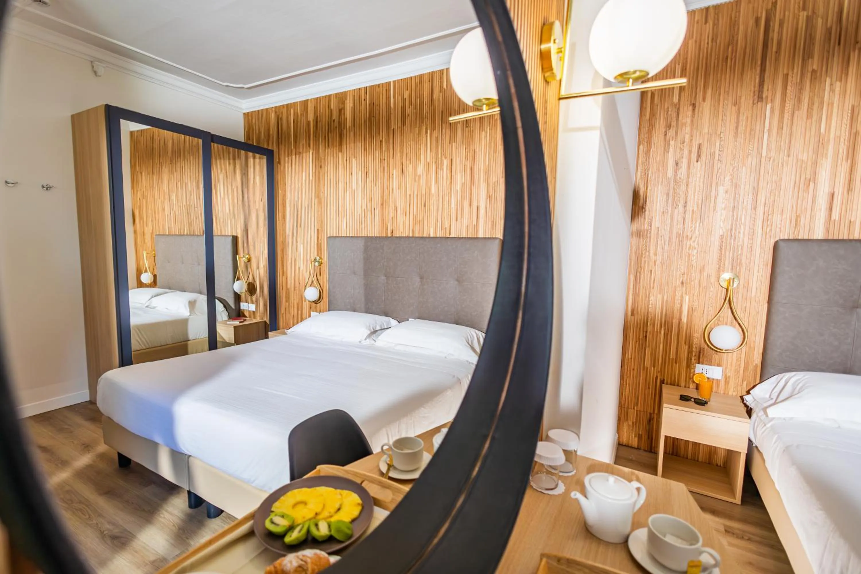 Bedroom, Bed in Hotel Terme Formentin