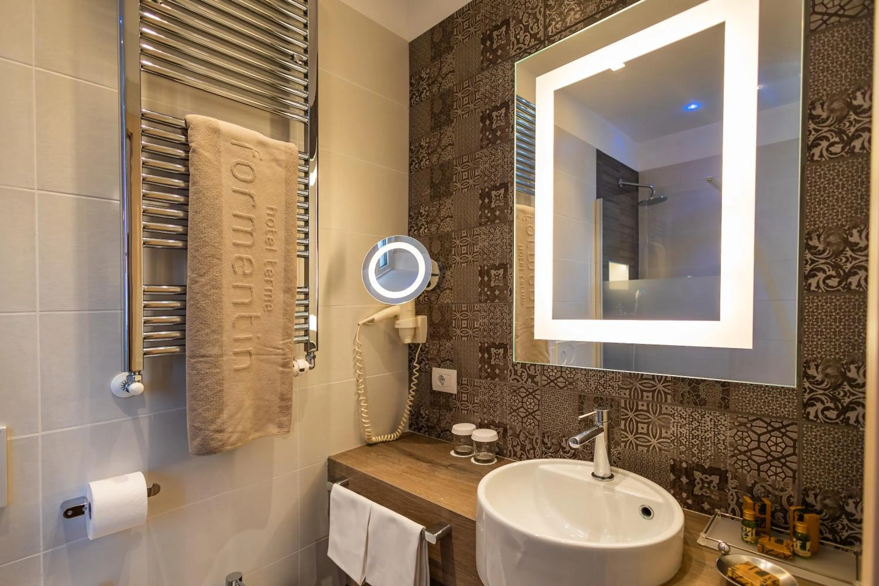 Toilet in Hotel Terme Formentin