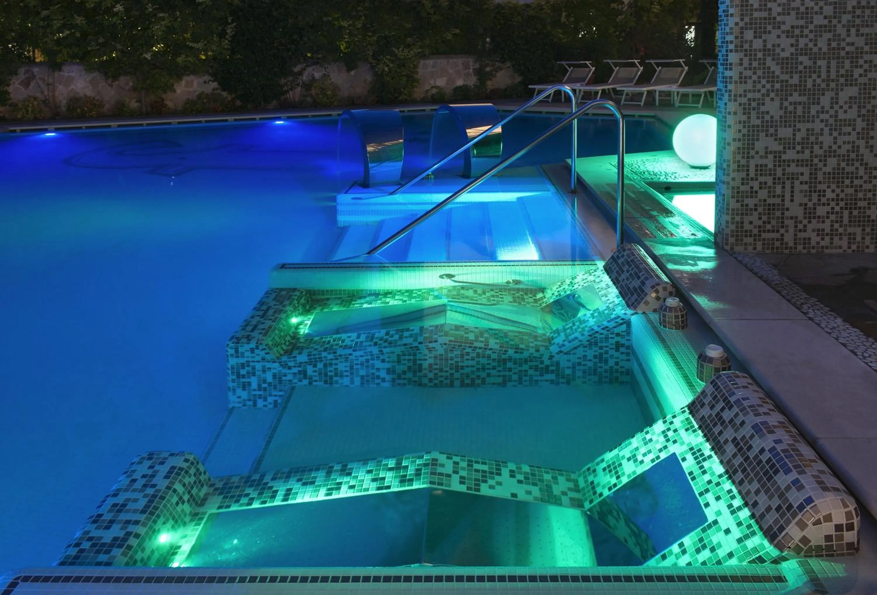 Swimming pool in Hotel Terme Formentin