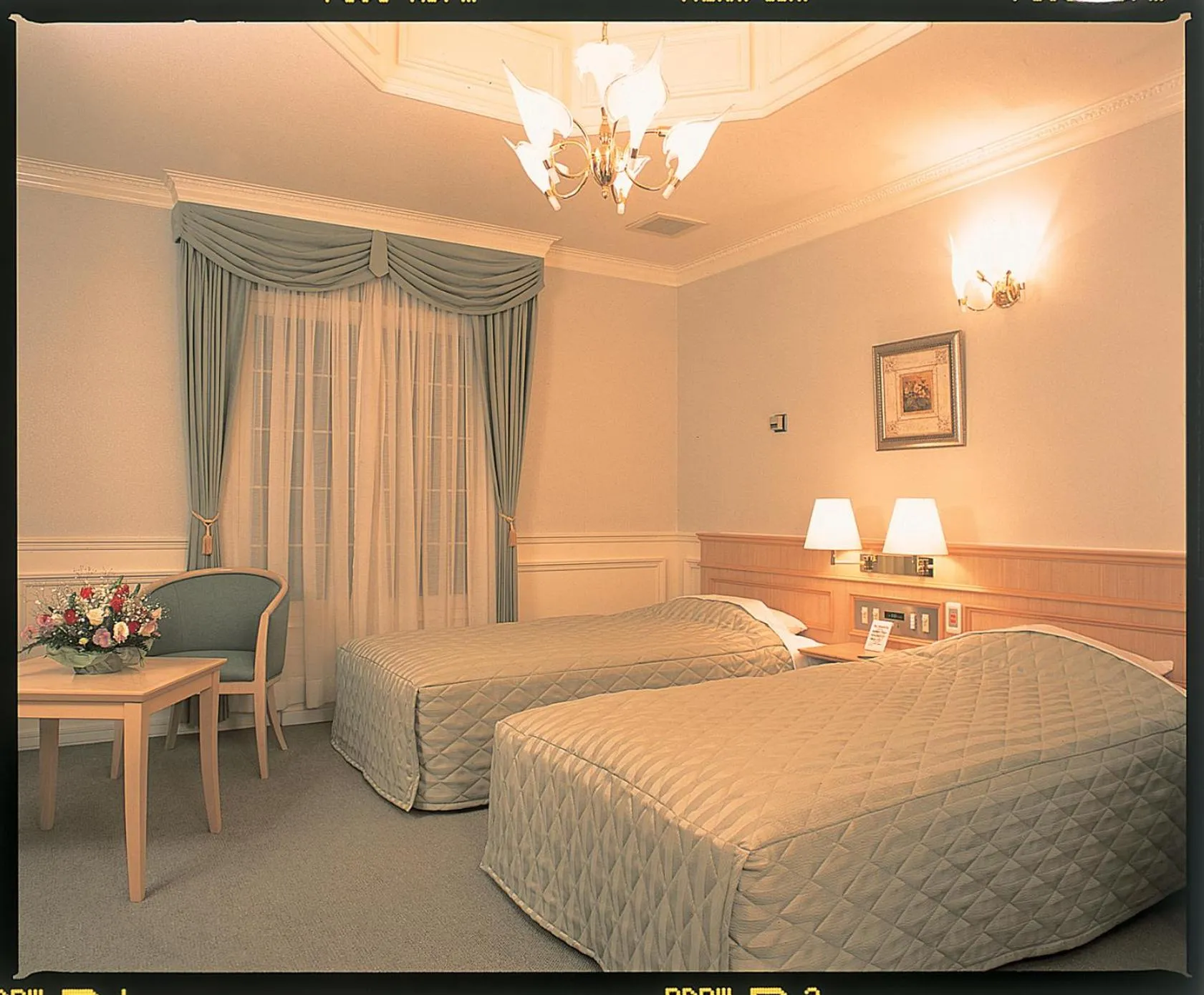 Bed in Yunokawa Kanko Hotel Shoen