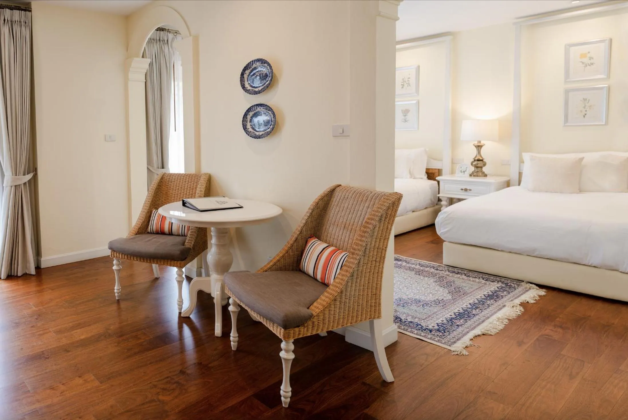 Seating area in Content Villa Chiangmai