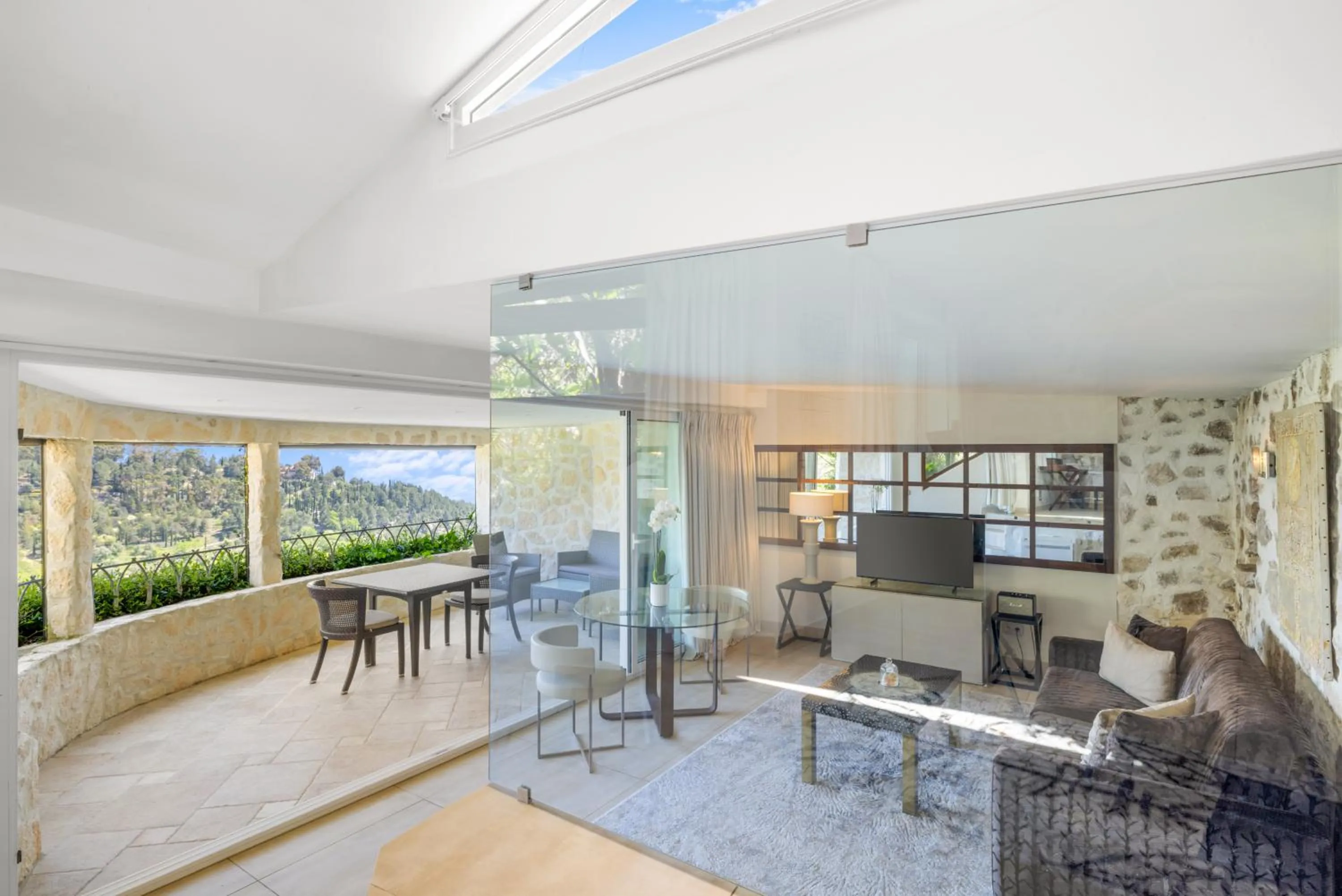 View (from property/room) in La Chèvre d'Or