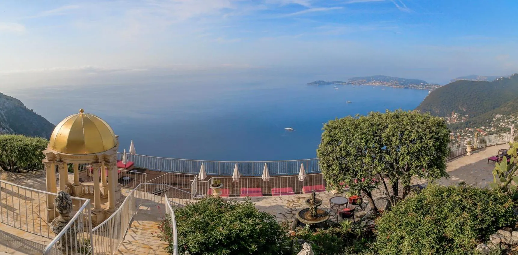 Solarium in La Chèvre d'Or