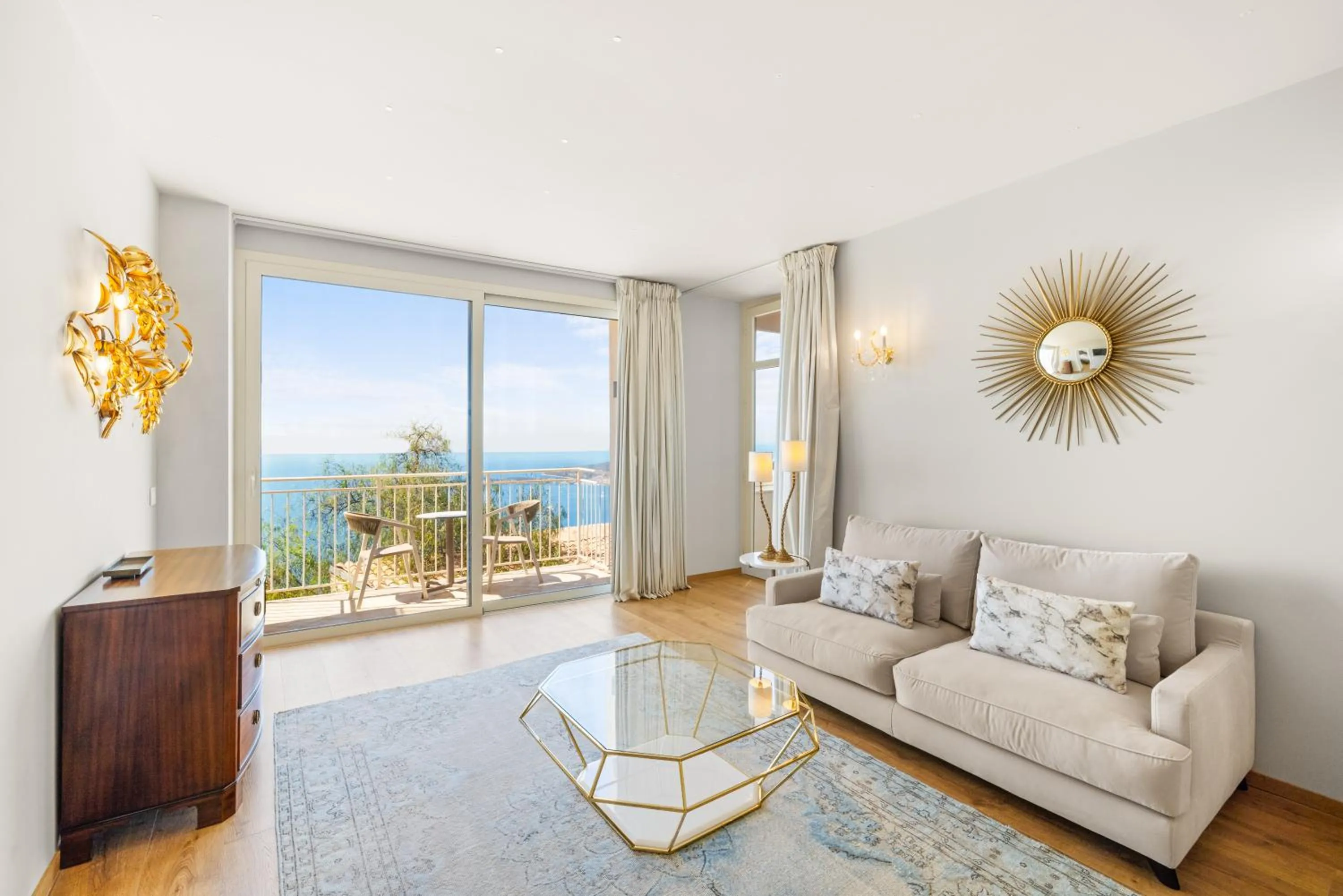 Balcony/Terrace in La Chèvre d'Or