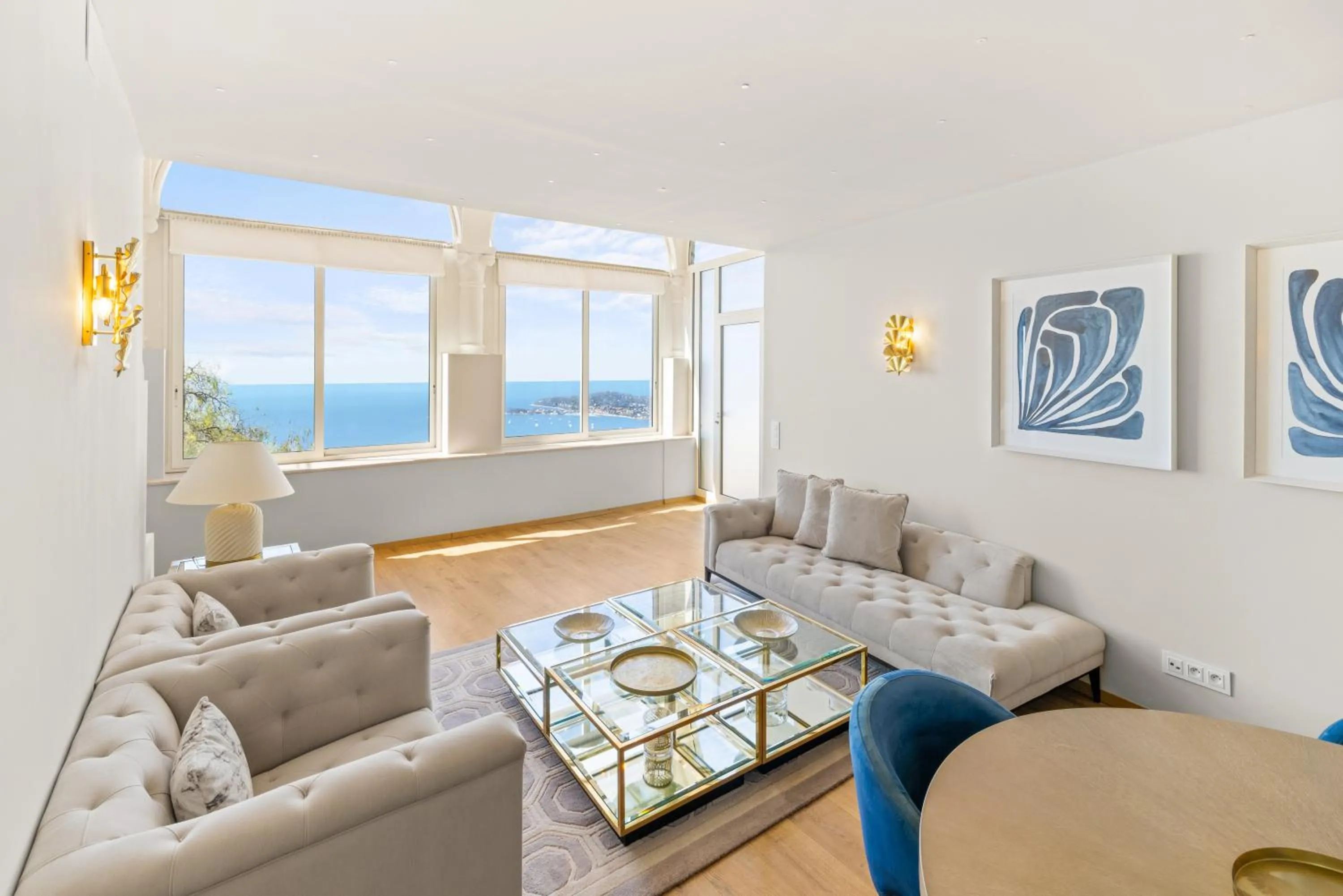 Living room in La Chèvre d'Or