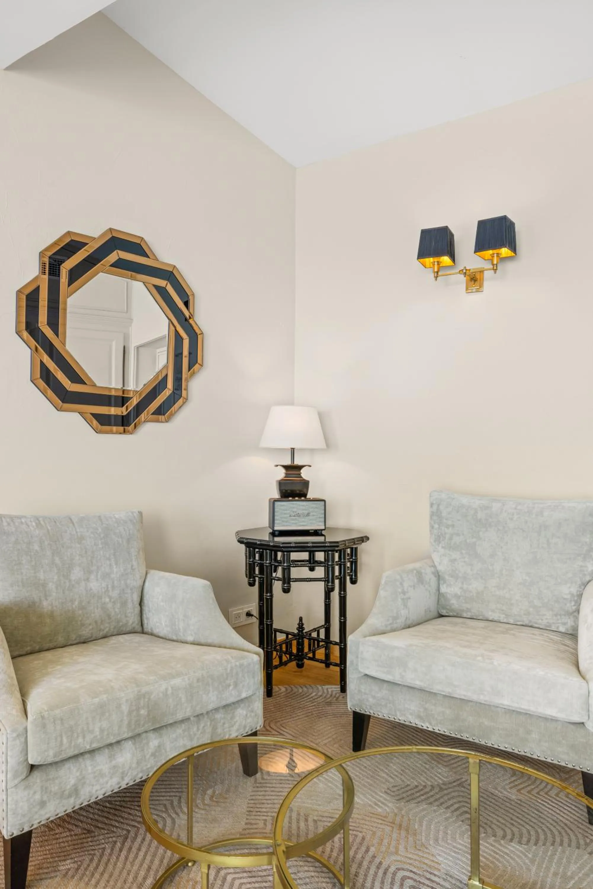 Living room in La Chèvre d'Or