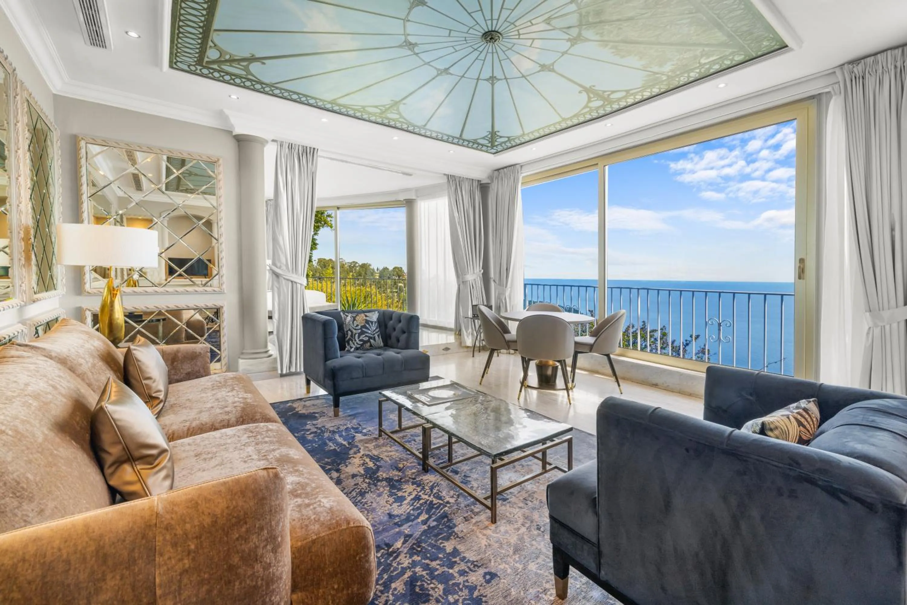Living room in La Chèvre d'Or