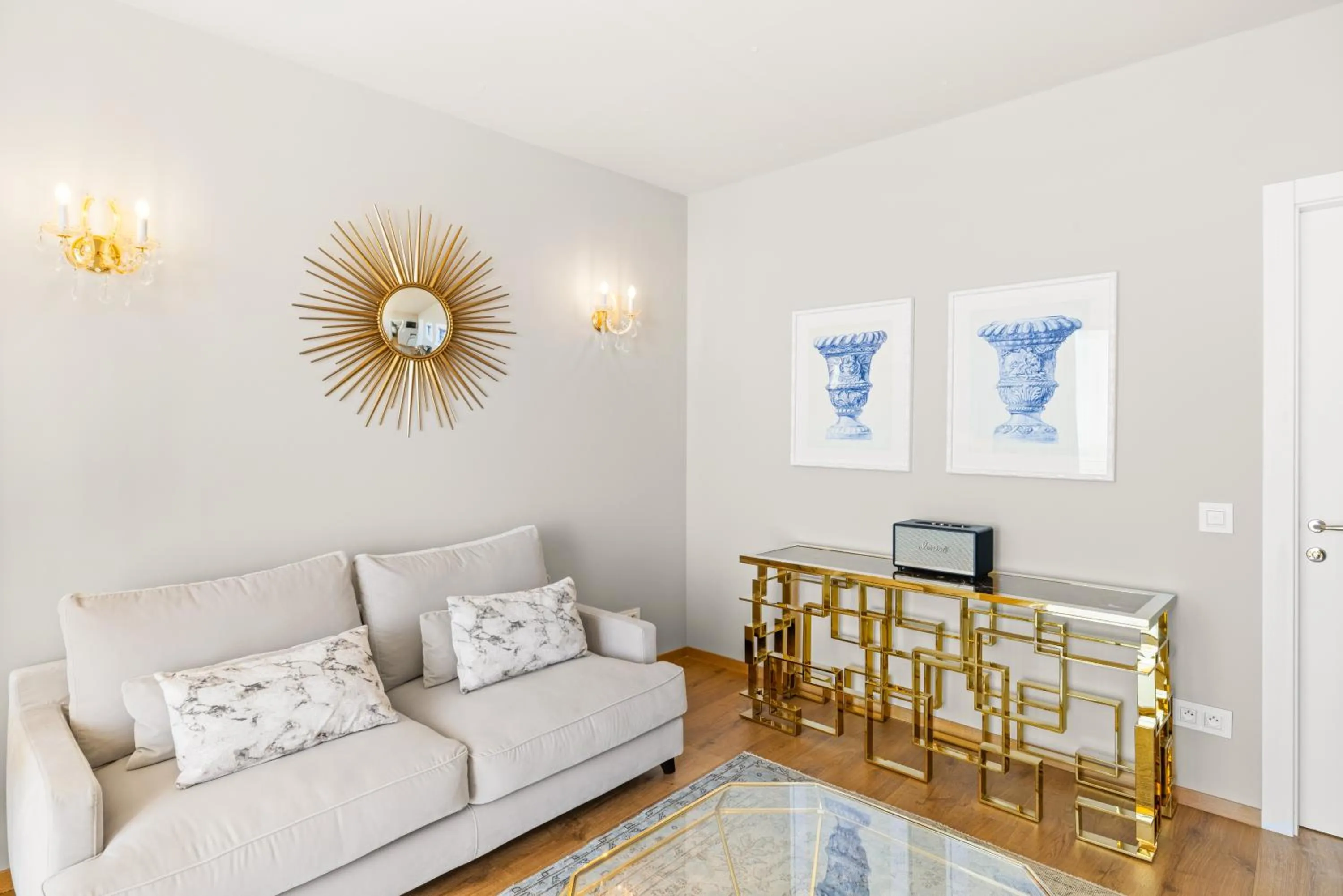 Living room in La Chèvre d'Or