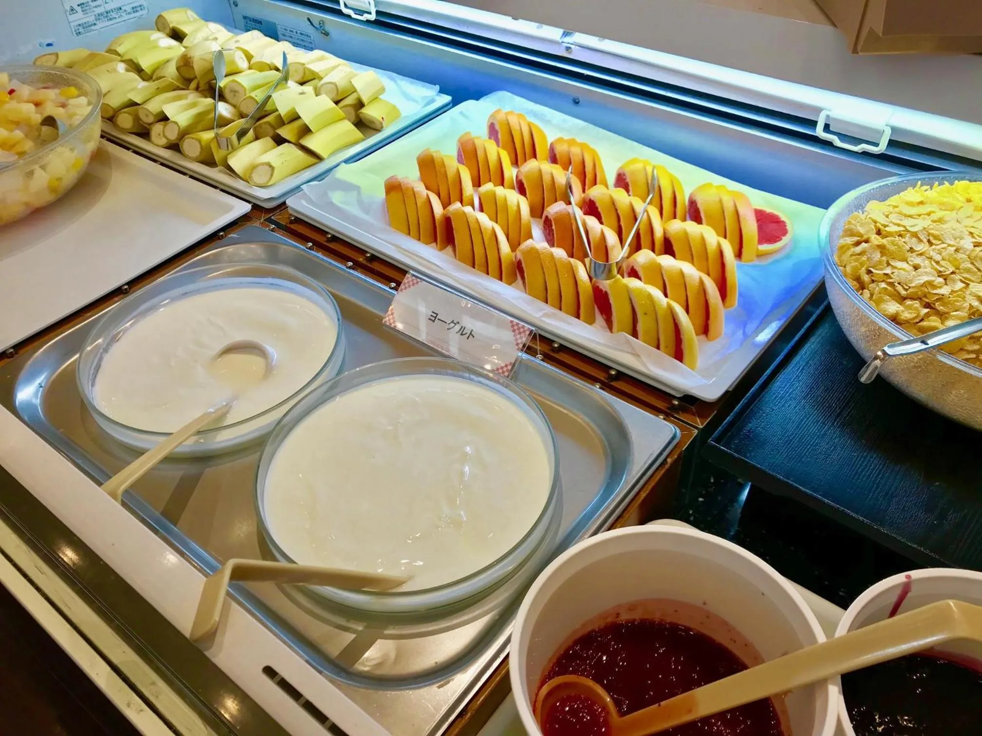 Buffet breakfast in Ohito Hotel