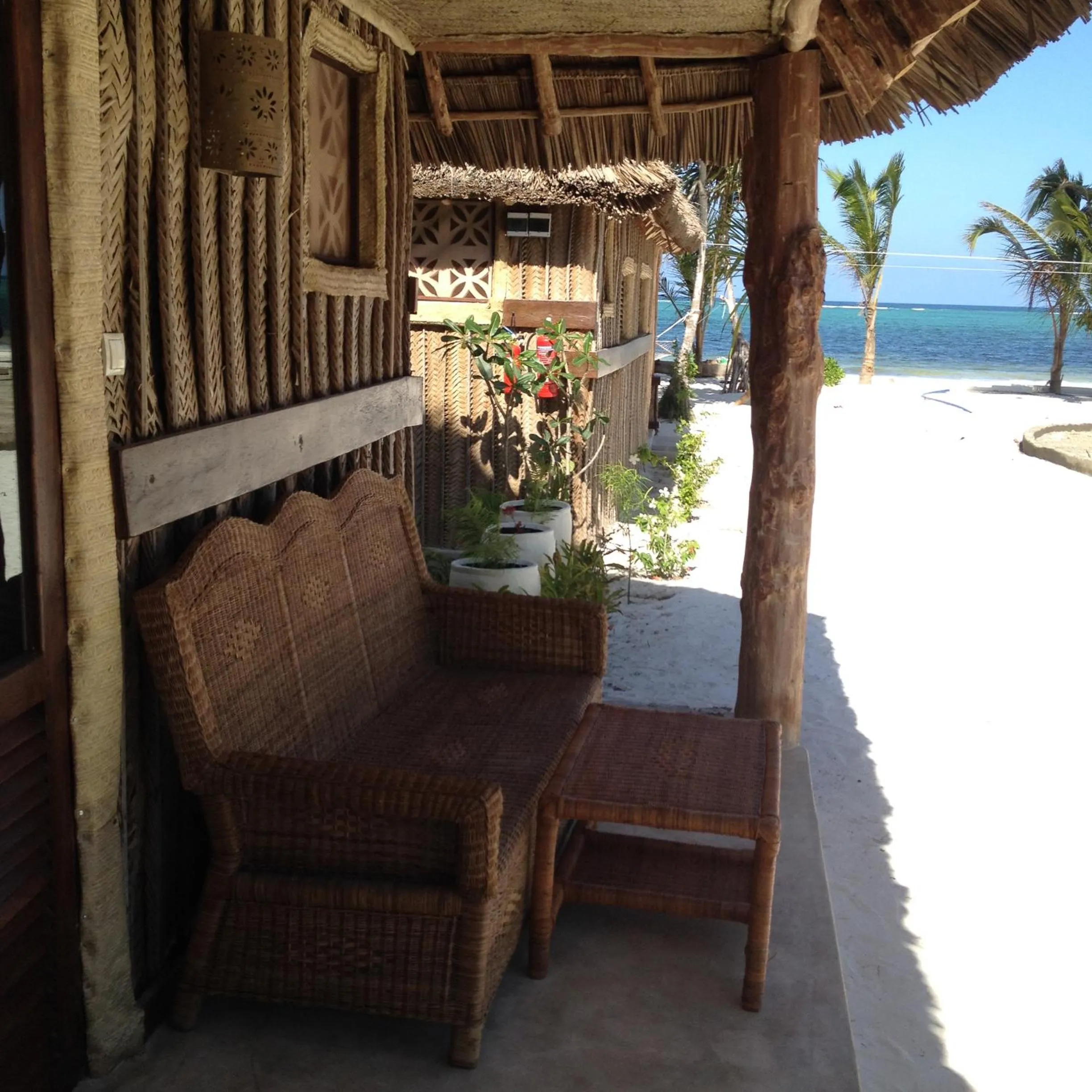 Patio in Zanzibar Magic Boutique Hotel