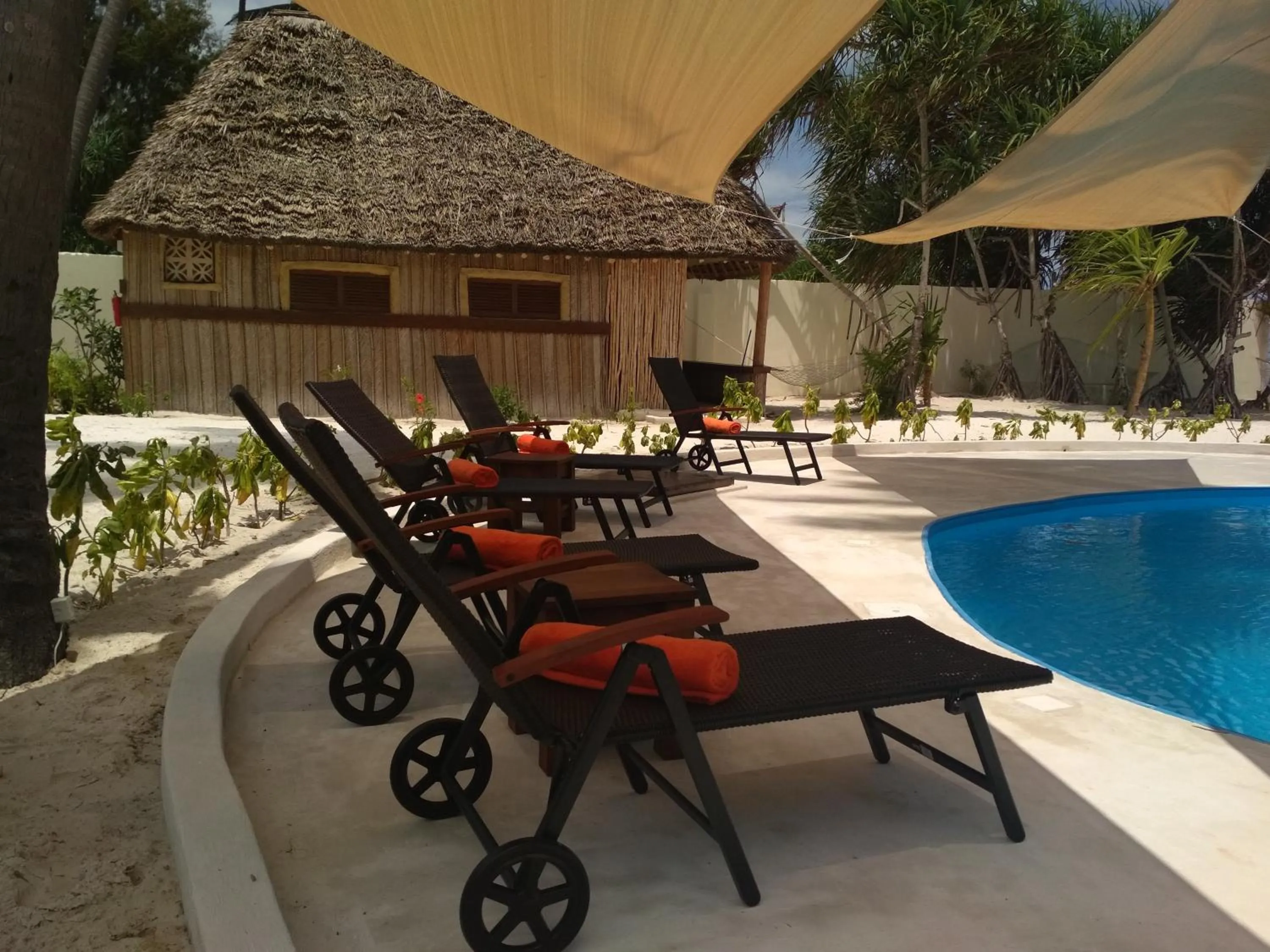 Swimming pool in Zanzibar Magic Boutique Hotel