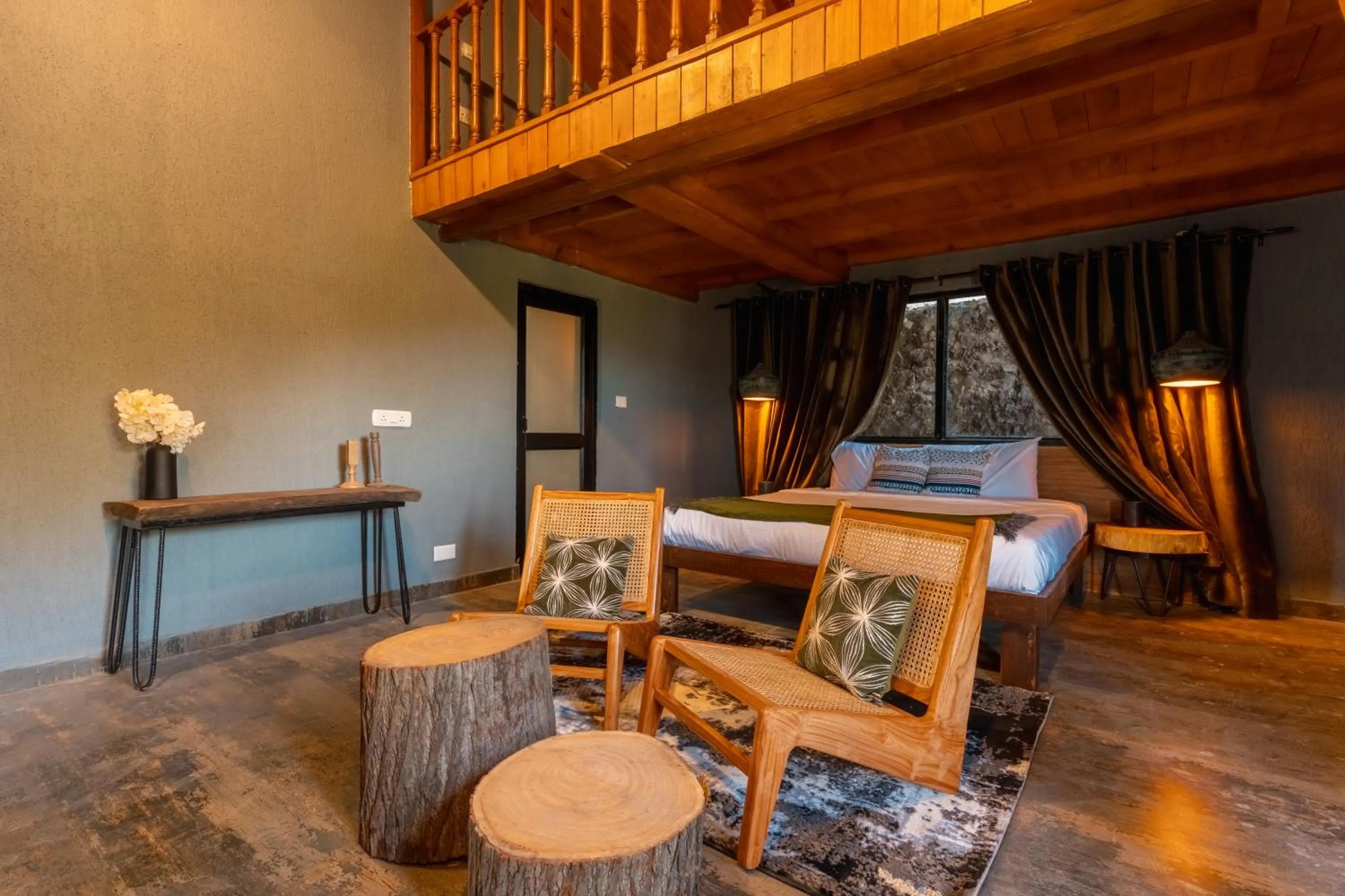 Living room in Seclude Kasauli, Himachal Pradesh