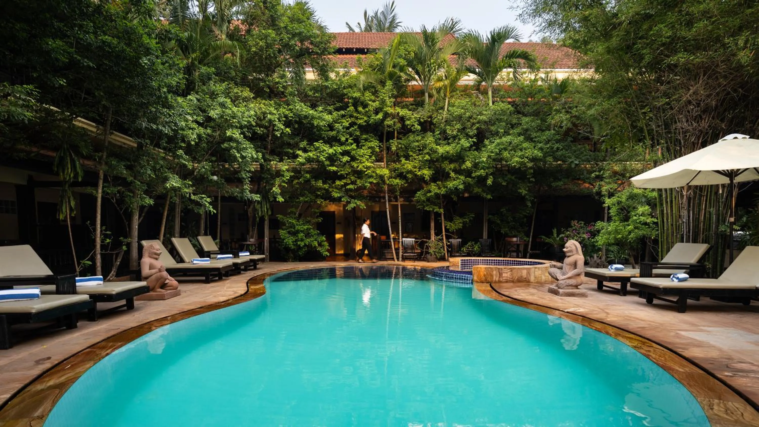 Swimming pool in Pavillon Indochine Boutique - Hotel