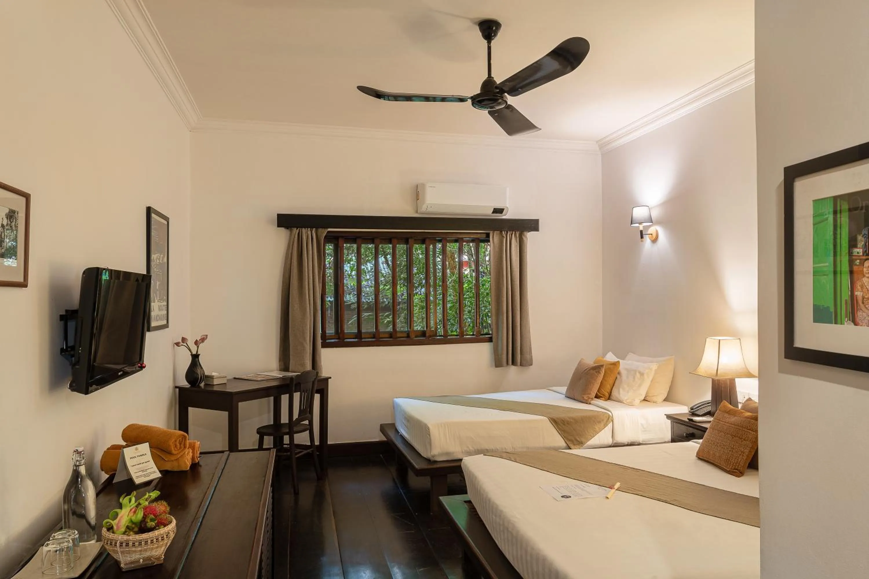 Bed in Pavillon Indochine Boutique - Hotel