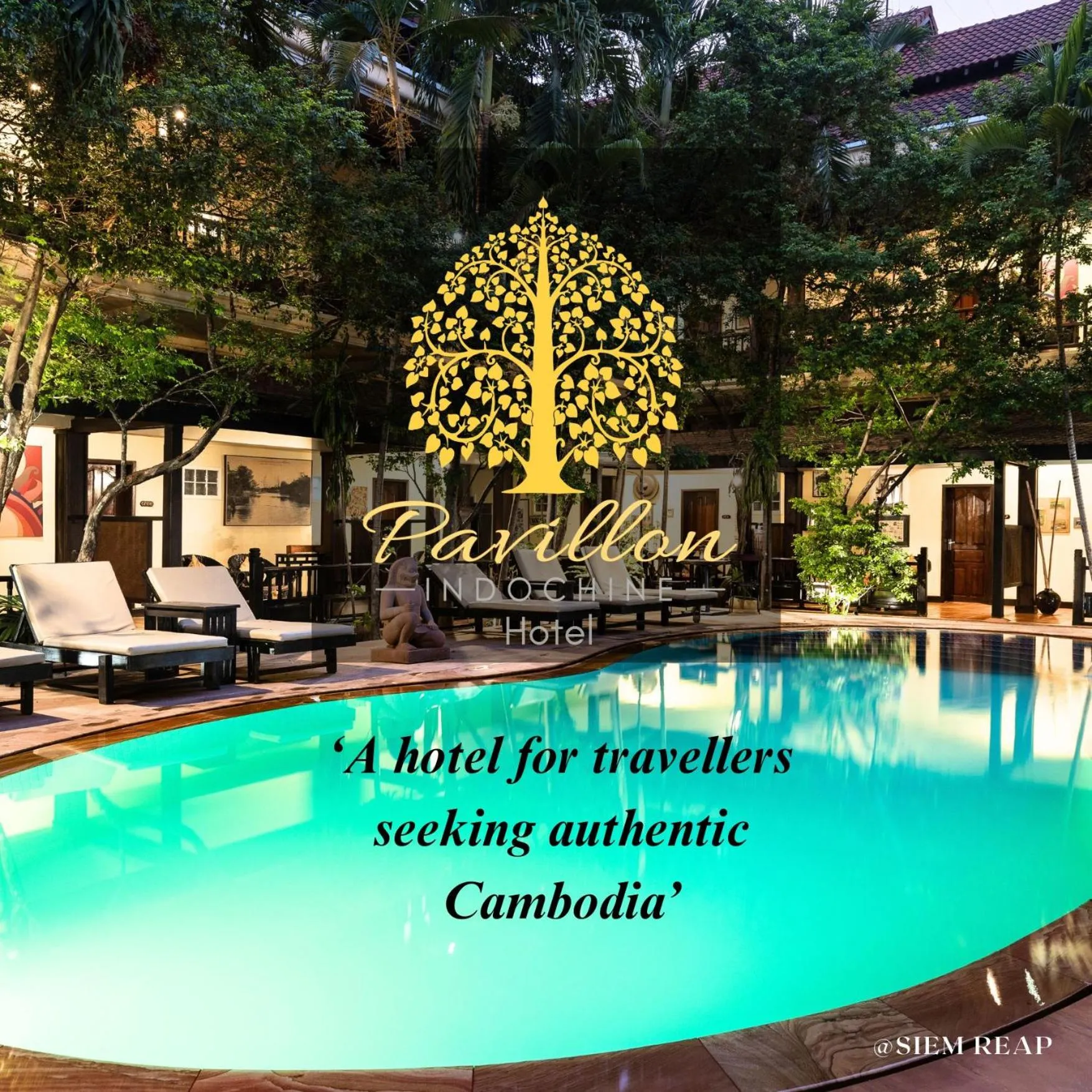 Property logo or sign in Pavillon Indochine Boutique - Hotel