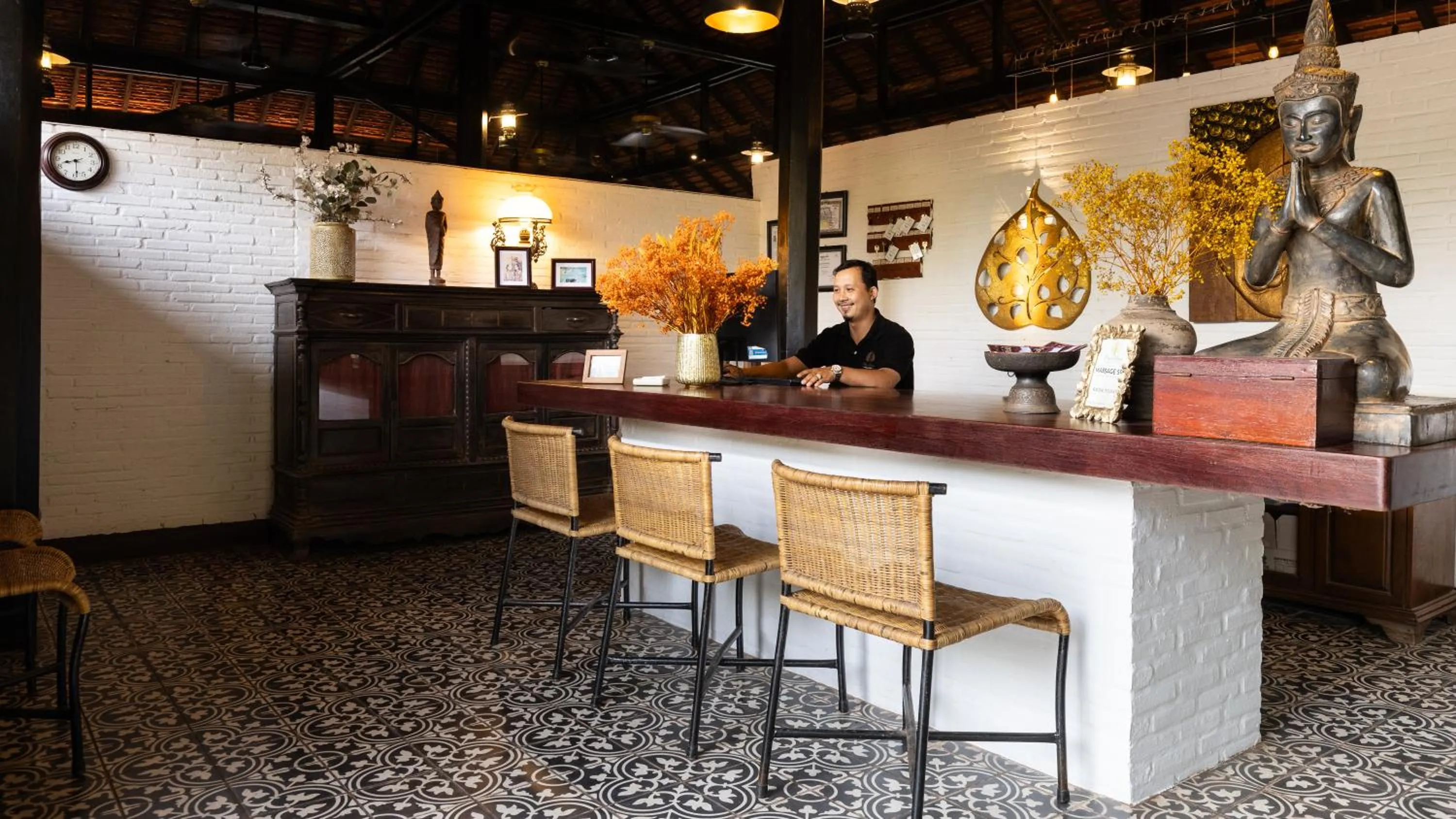 Lobby or reception in Pavillon Indochine Boutique - Hotel