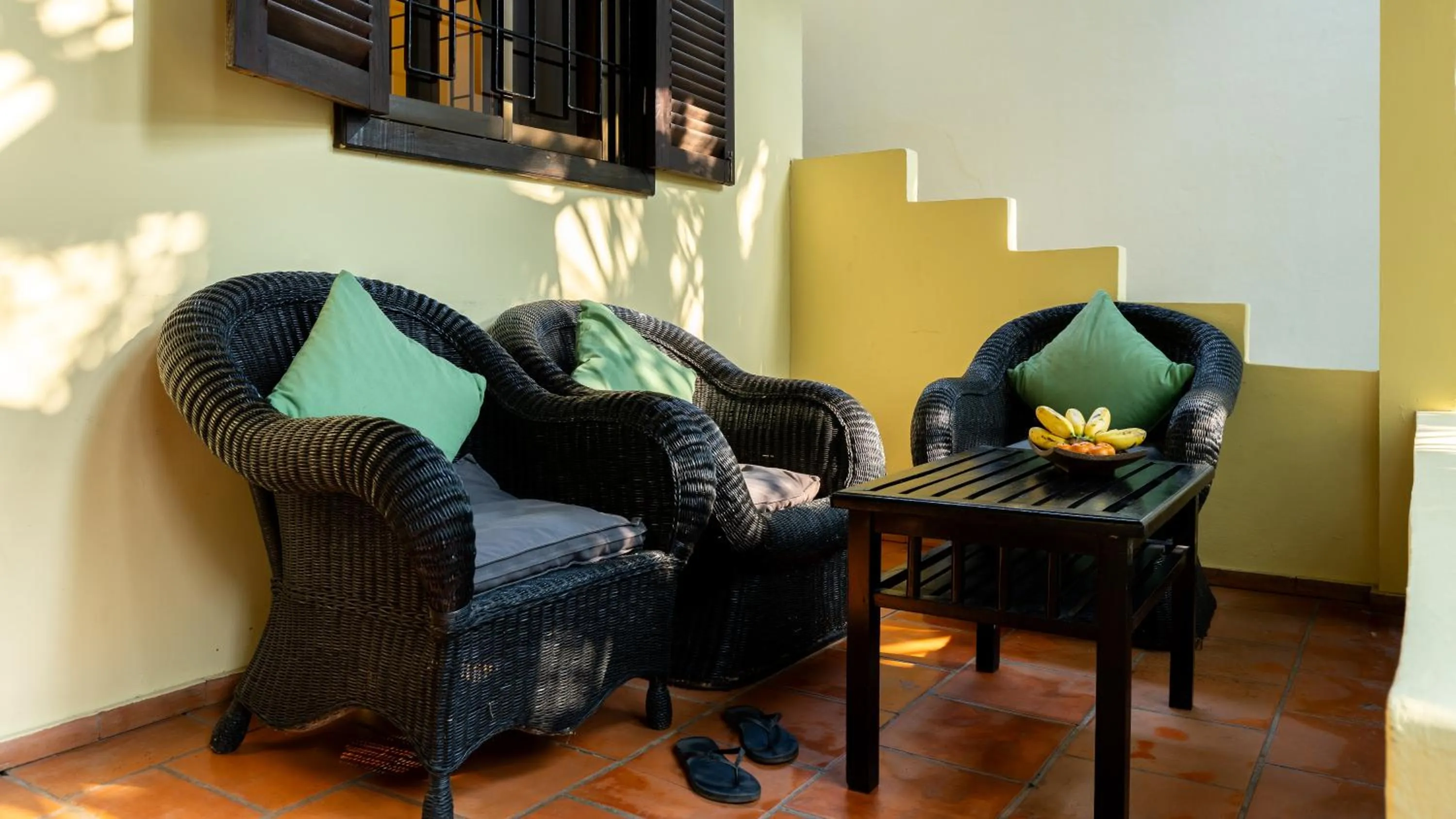 Balcony/Terrace in Pavillon Indochine Boutique - Hotel