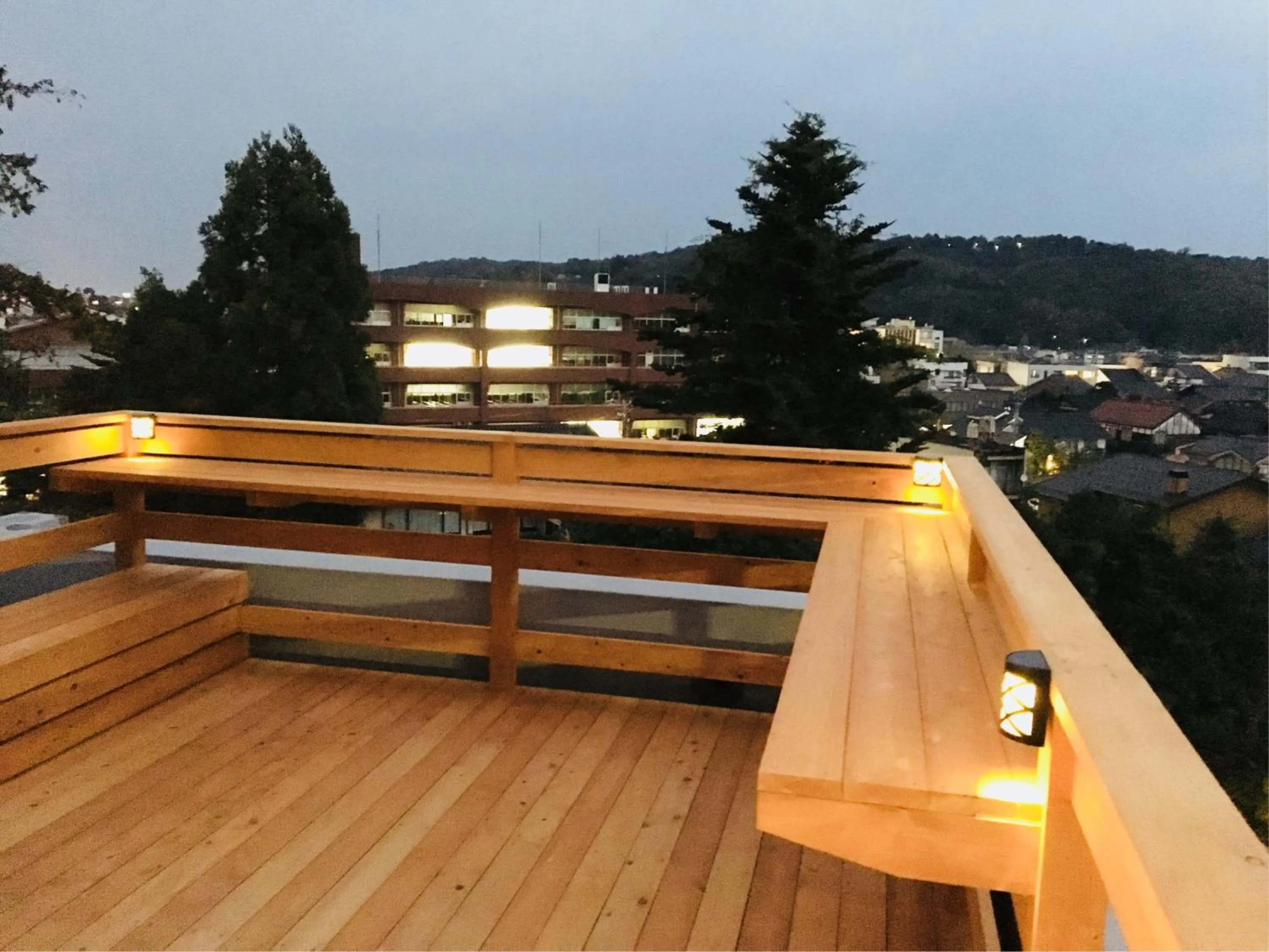 Balcony/Terrace in House Hotel Kenrokuzaka