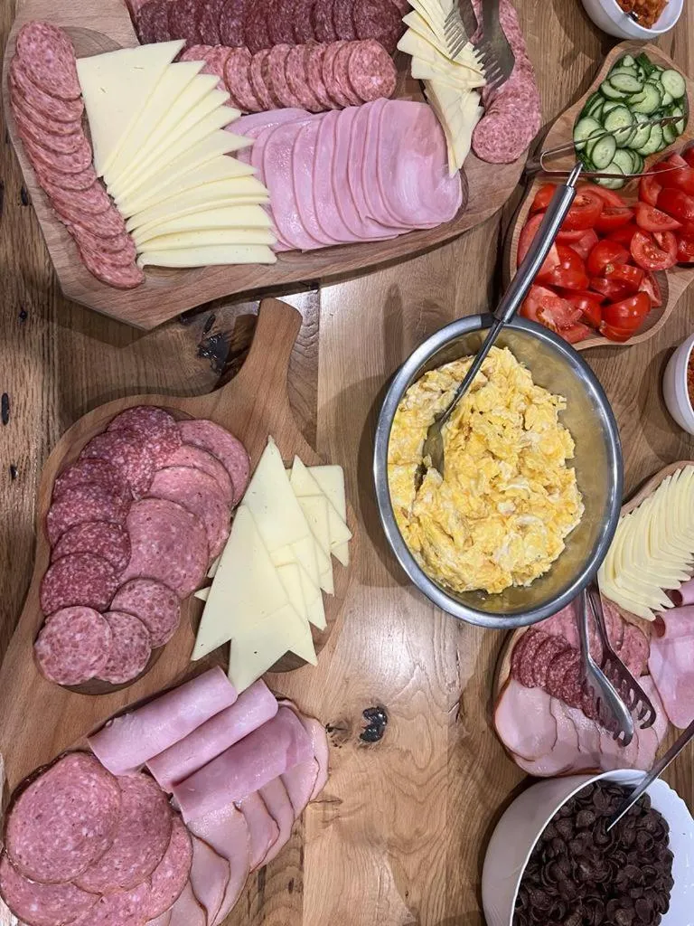 Breakfast in Hotel Muntele Mic