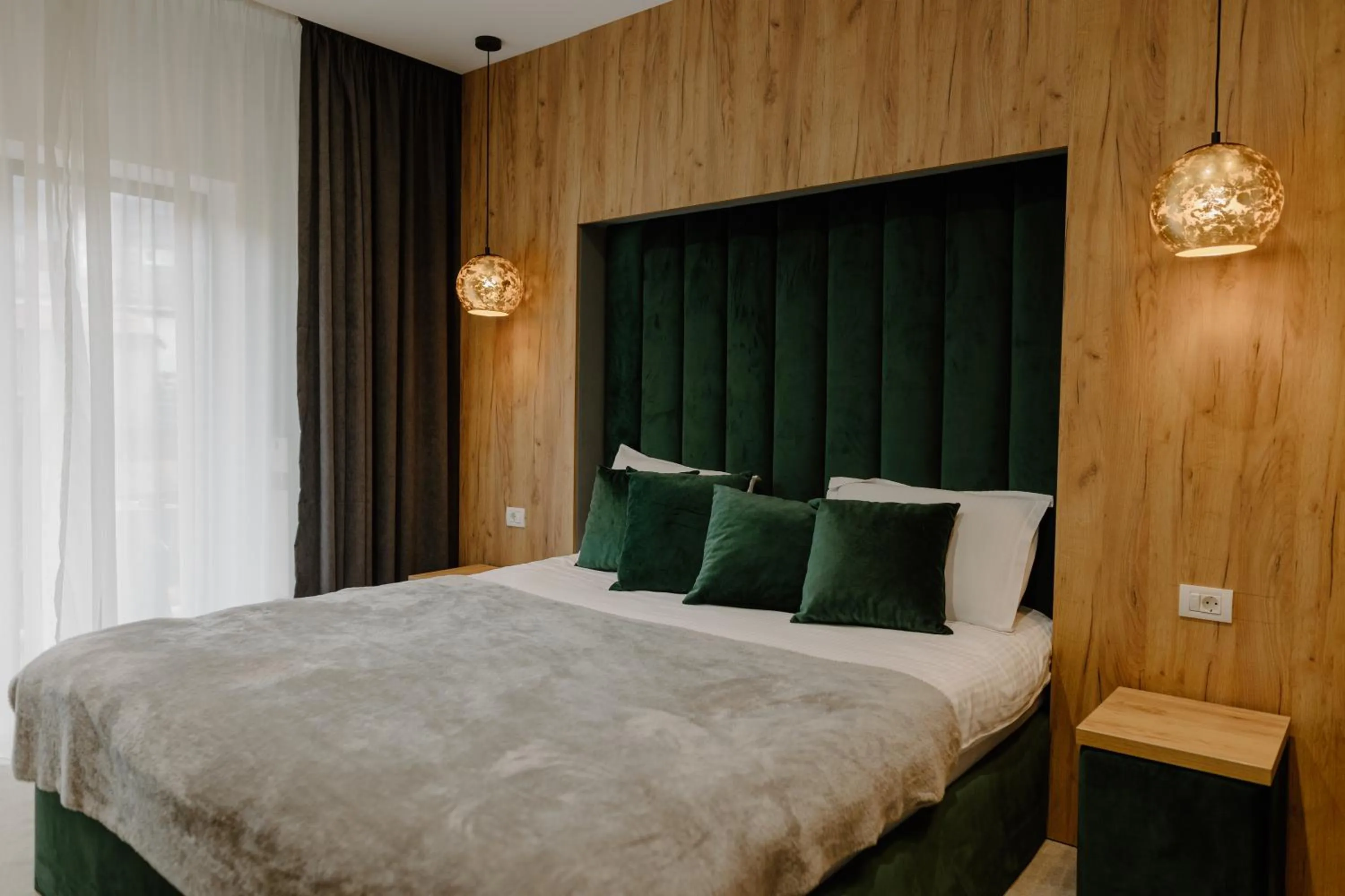 Bedroom, Bed in Hotel Muntele Mic