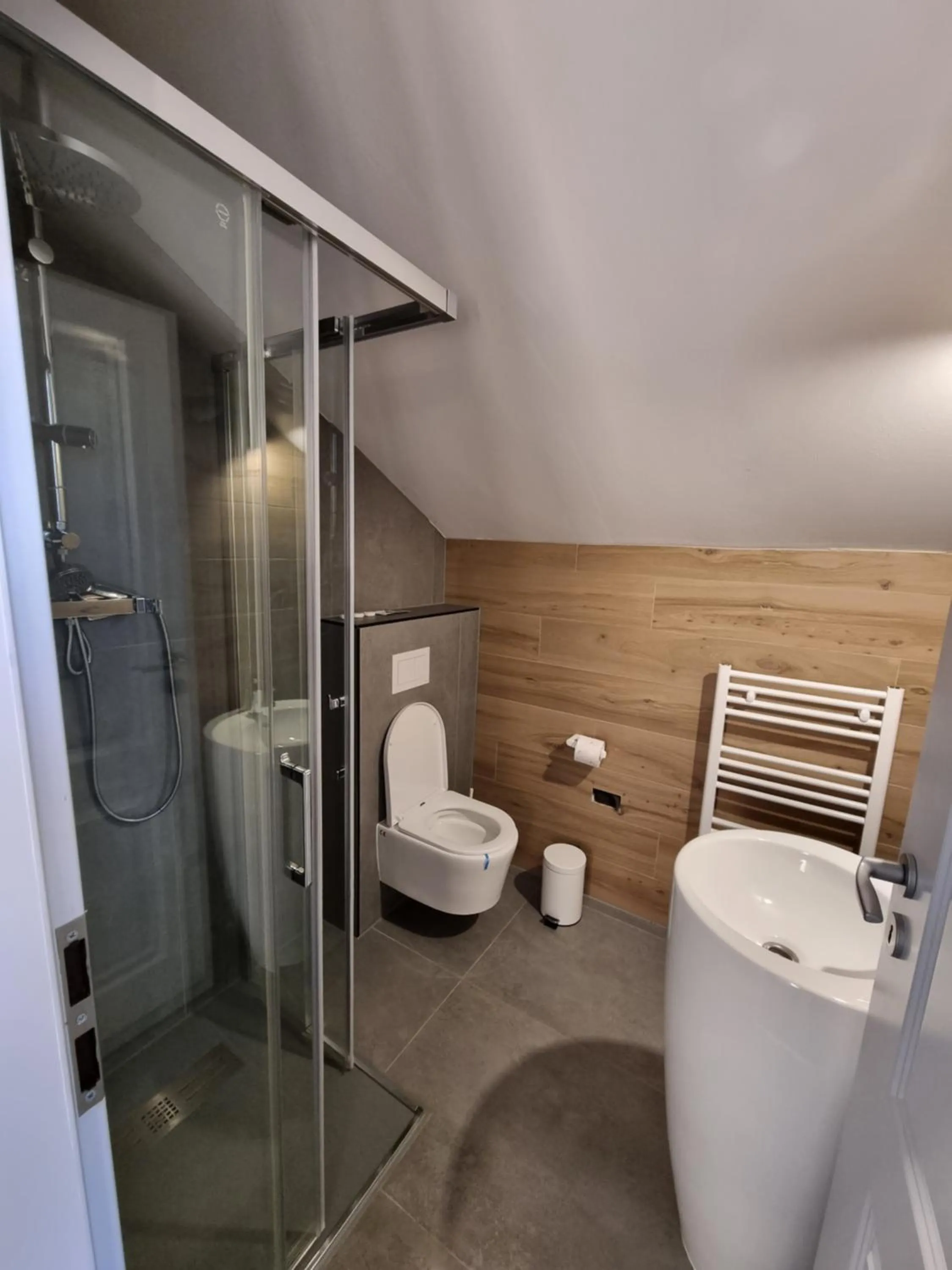 Shower in Hotel Muntele Mic