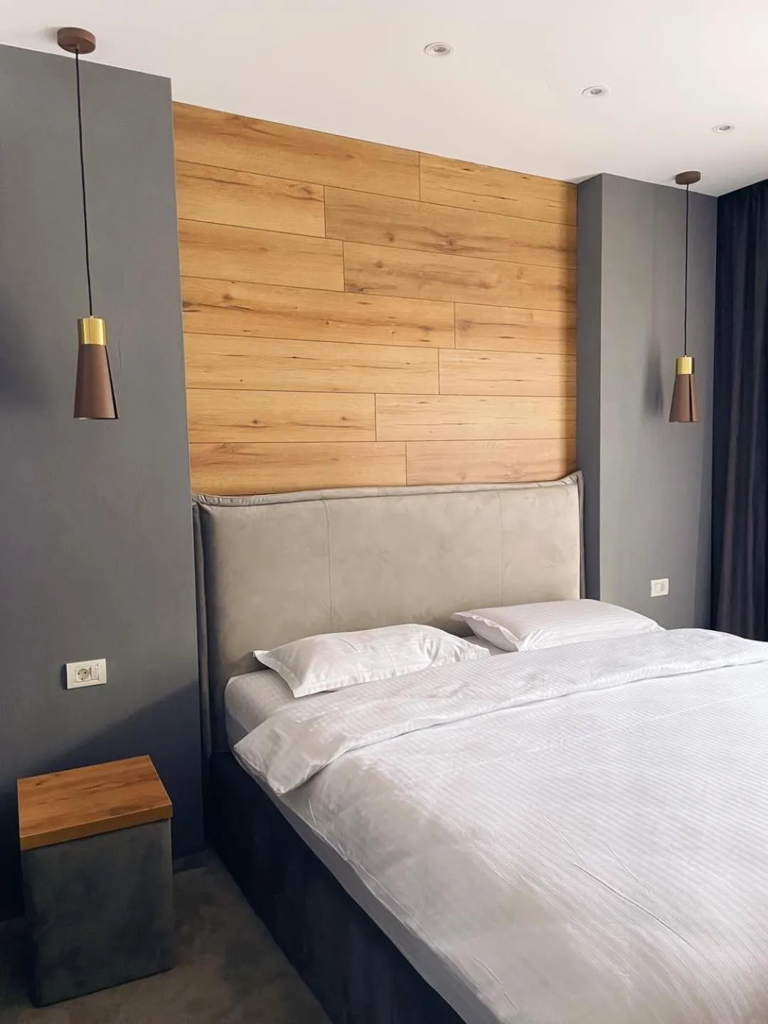 Bed in Hotel Muntele Mic