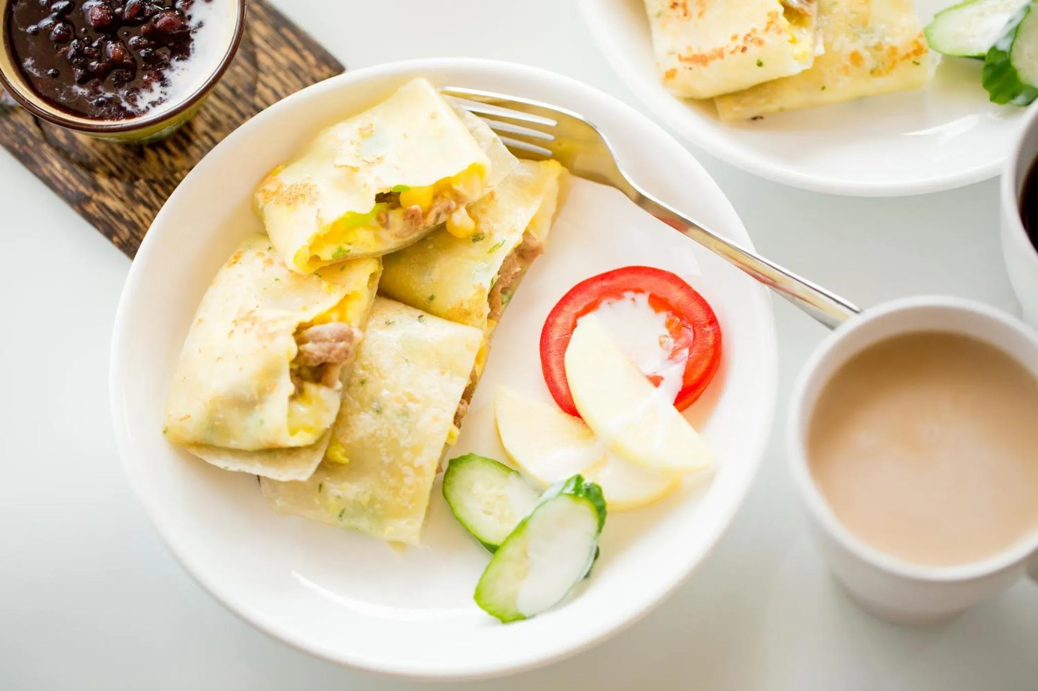 Breakfast in Taroko Yan Hai Bo Villa