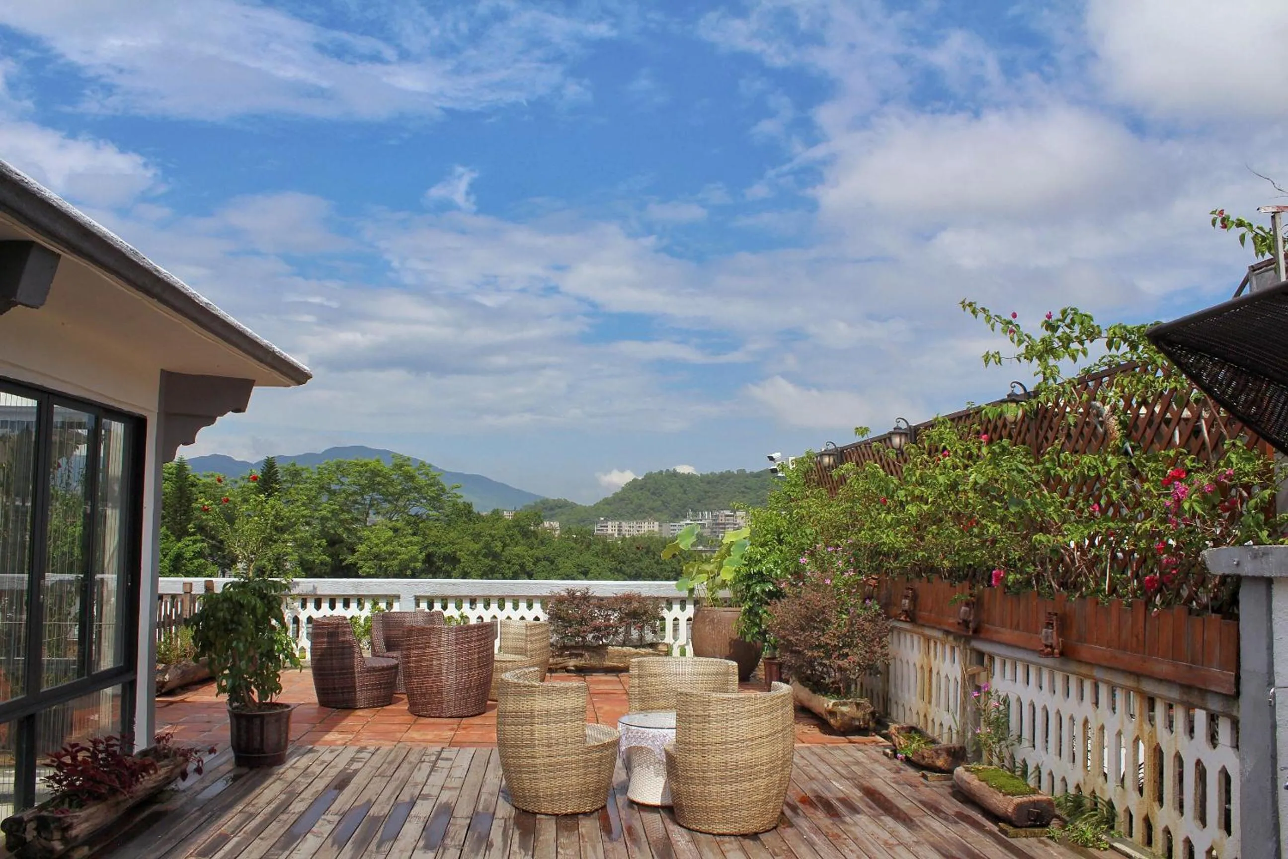 Balcony/Terrace in Mumian inn