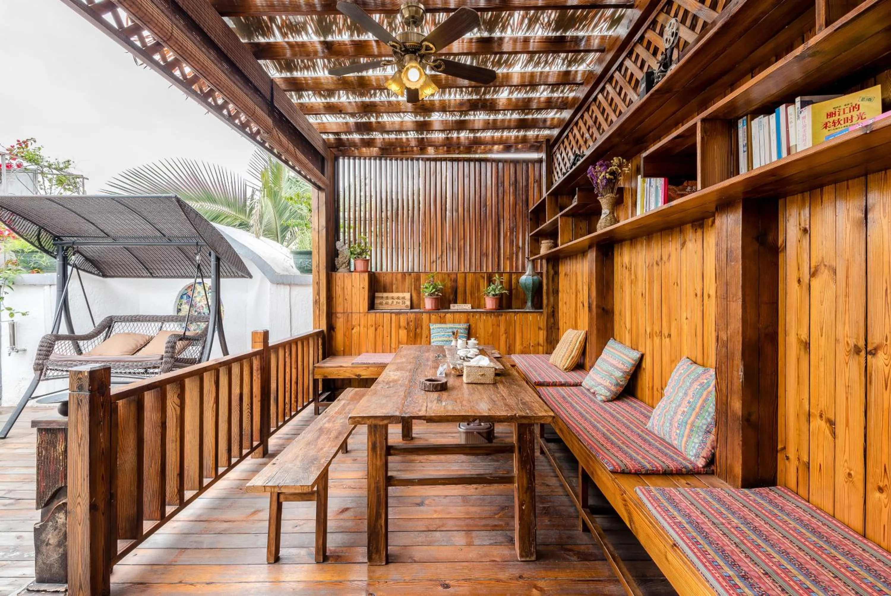 Balcony/Terrace in Mumian inn