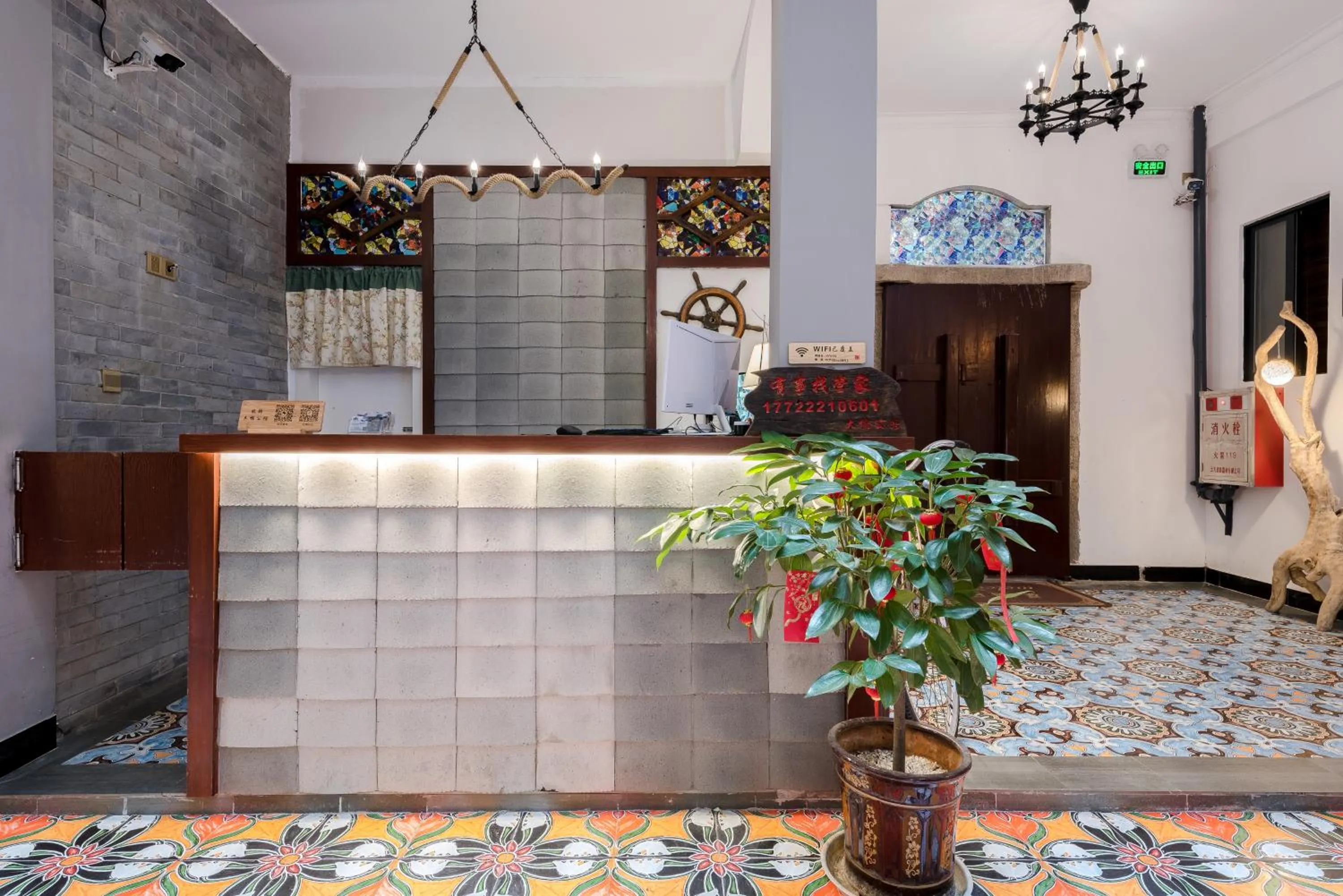 Lobby or reception in Mumian inn