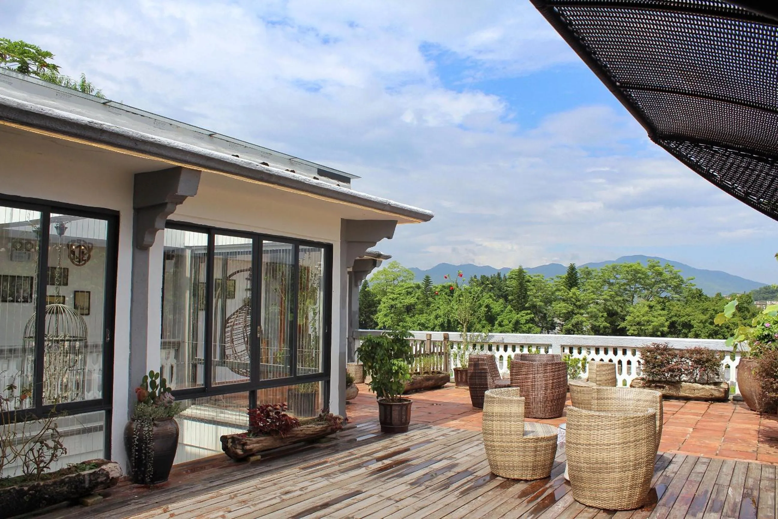 Balcony/Terrace in Mumian inn