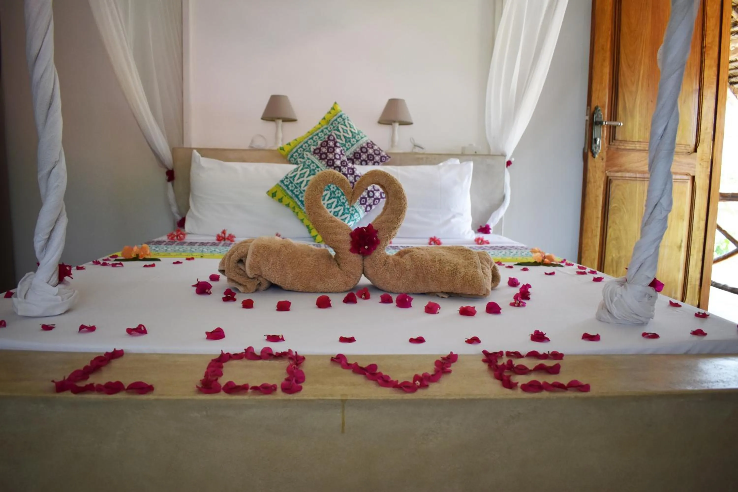 Bed in Villa Huruma