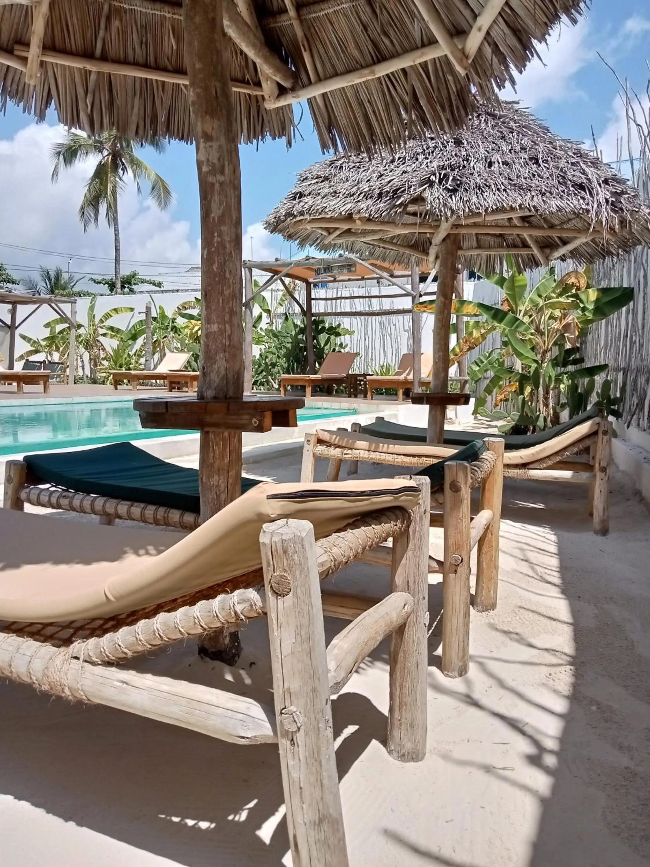 sunbed in Villa Huruma