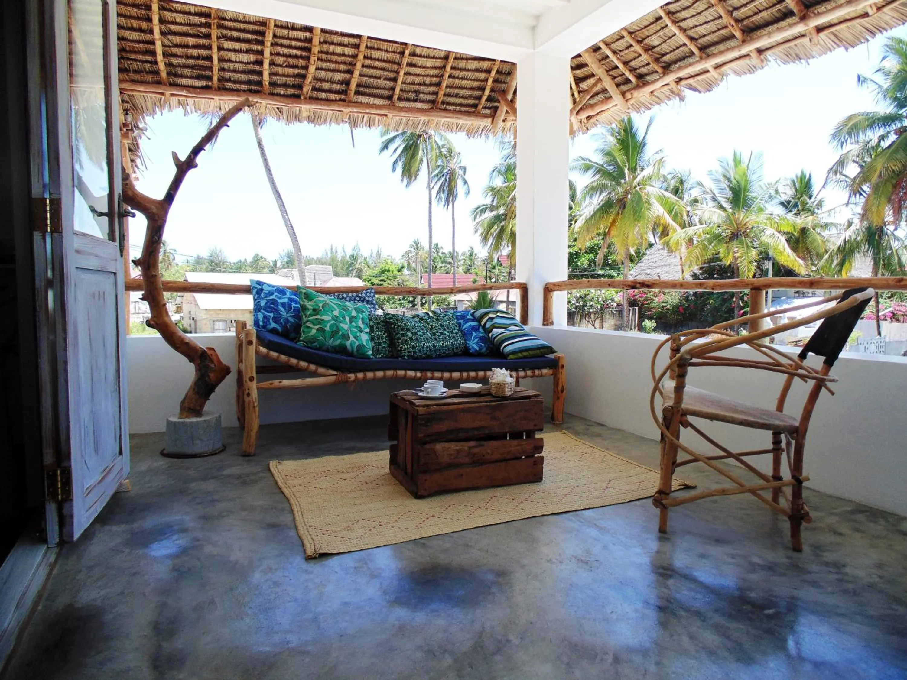 Balcony/Terrace in Villa Huruma