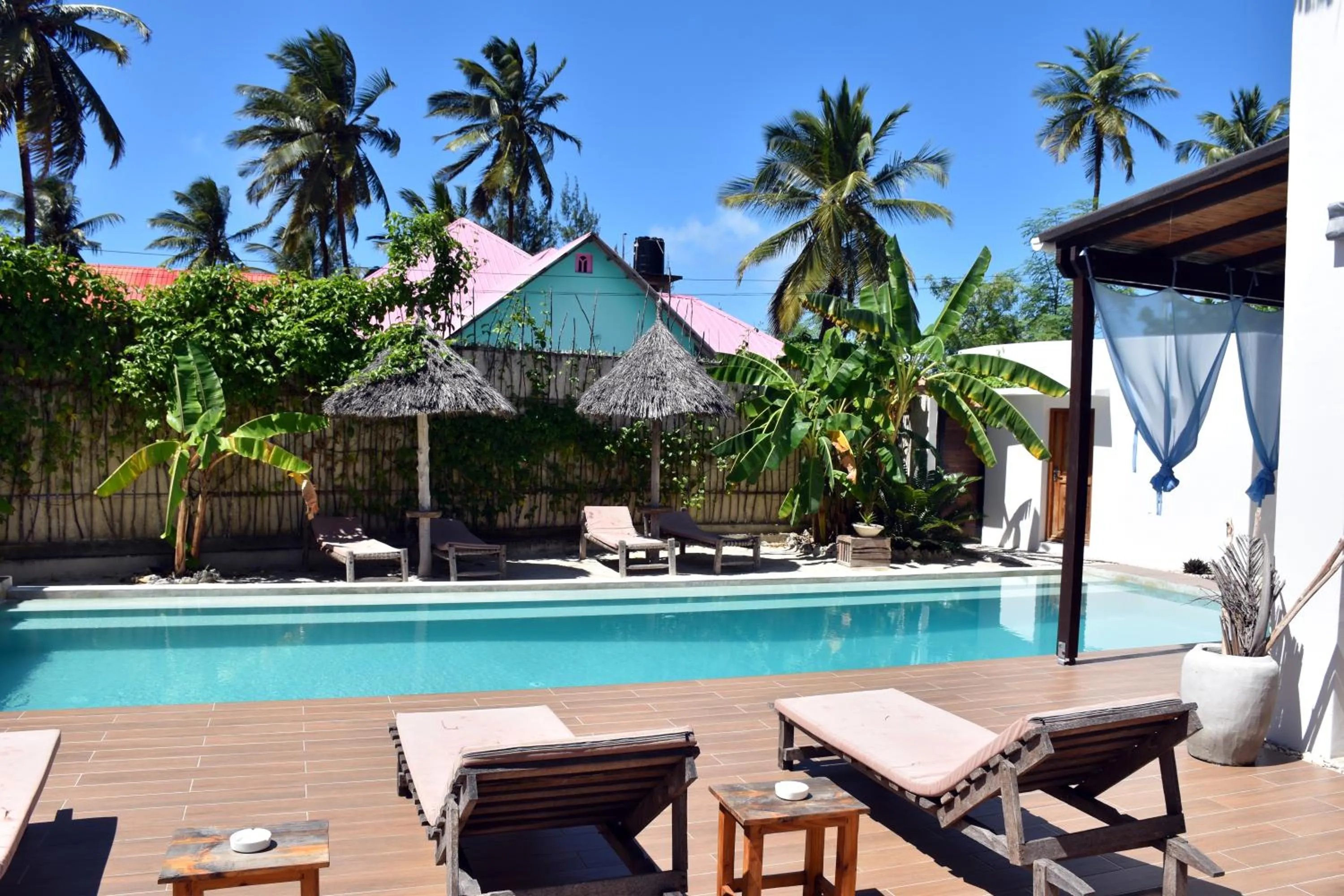 Swimming pool in Villa Huruma