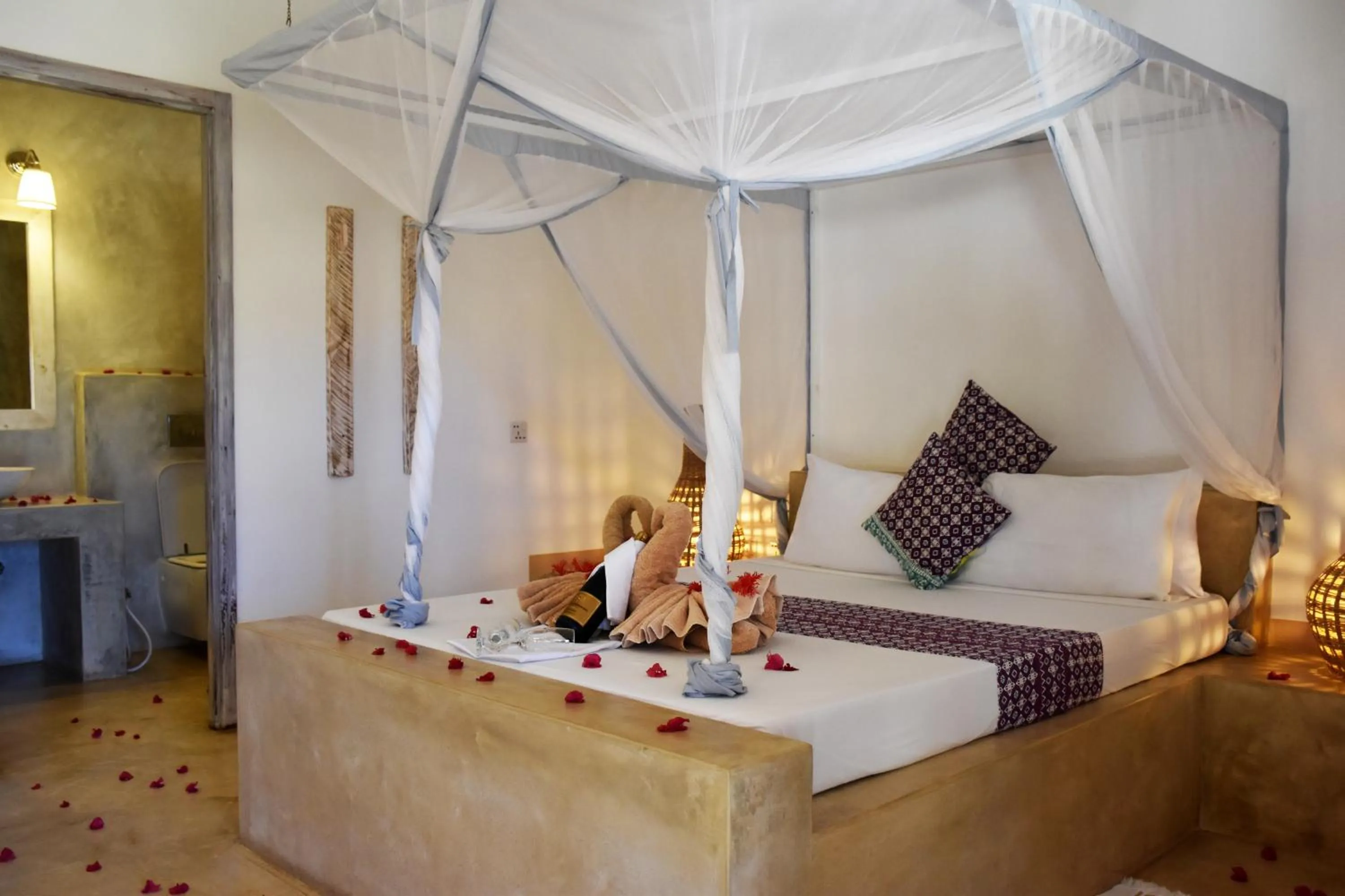 Bedroom, Bed in Villa Huruma