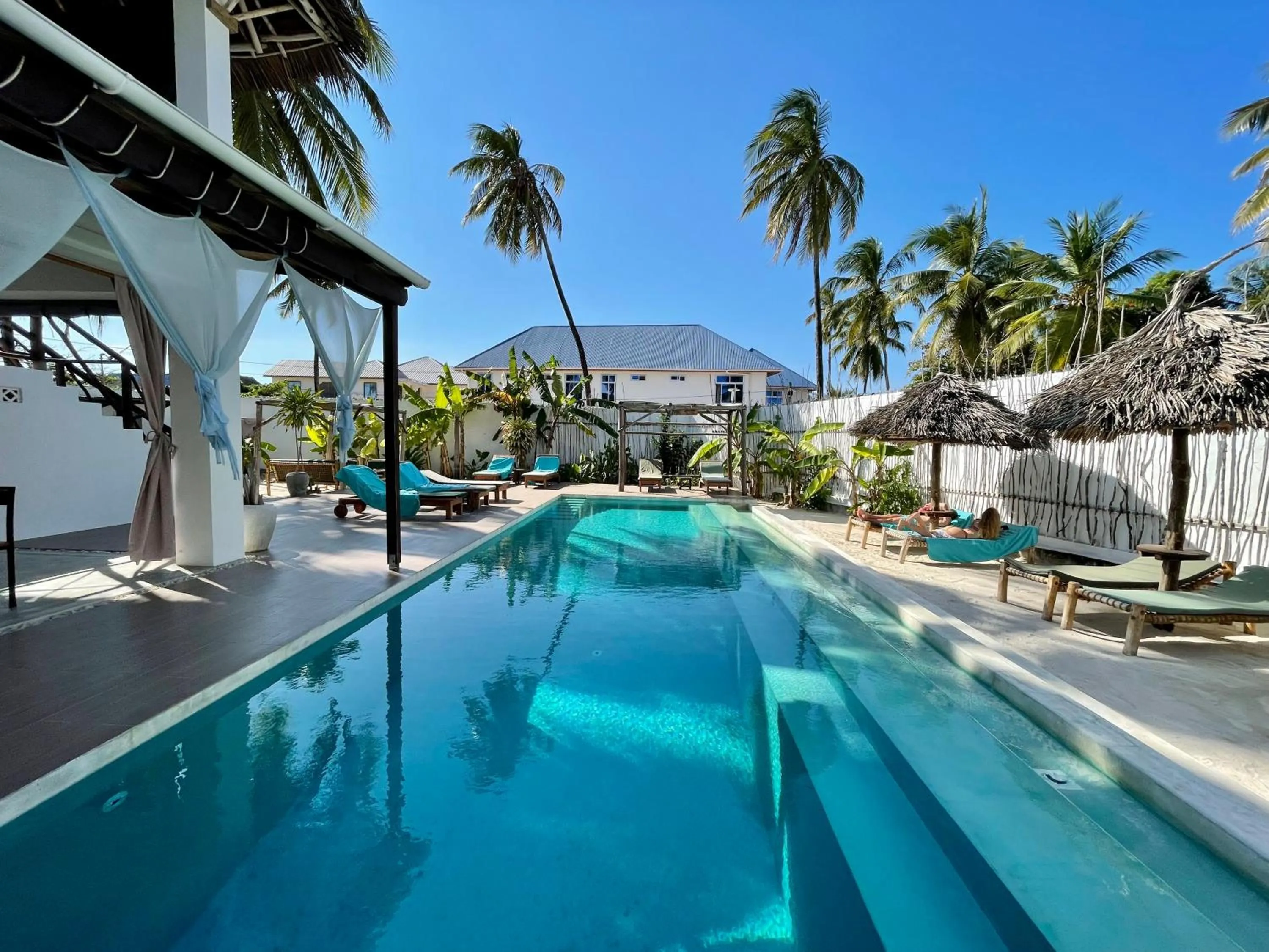 Swimming pool in Villa Huruma