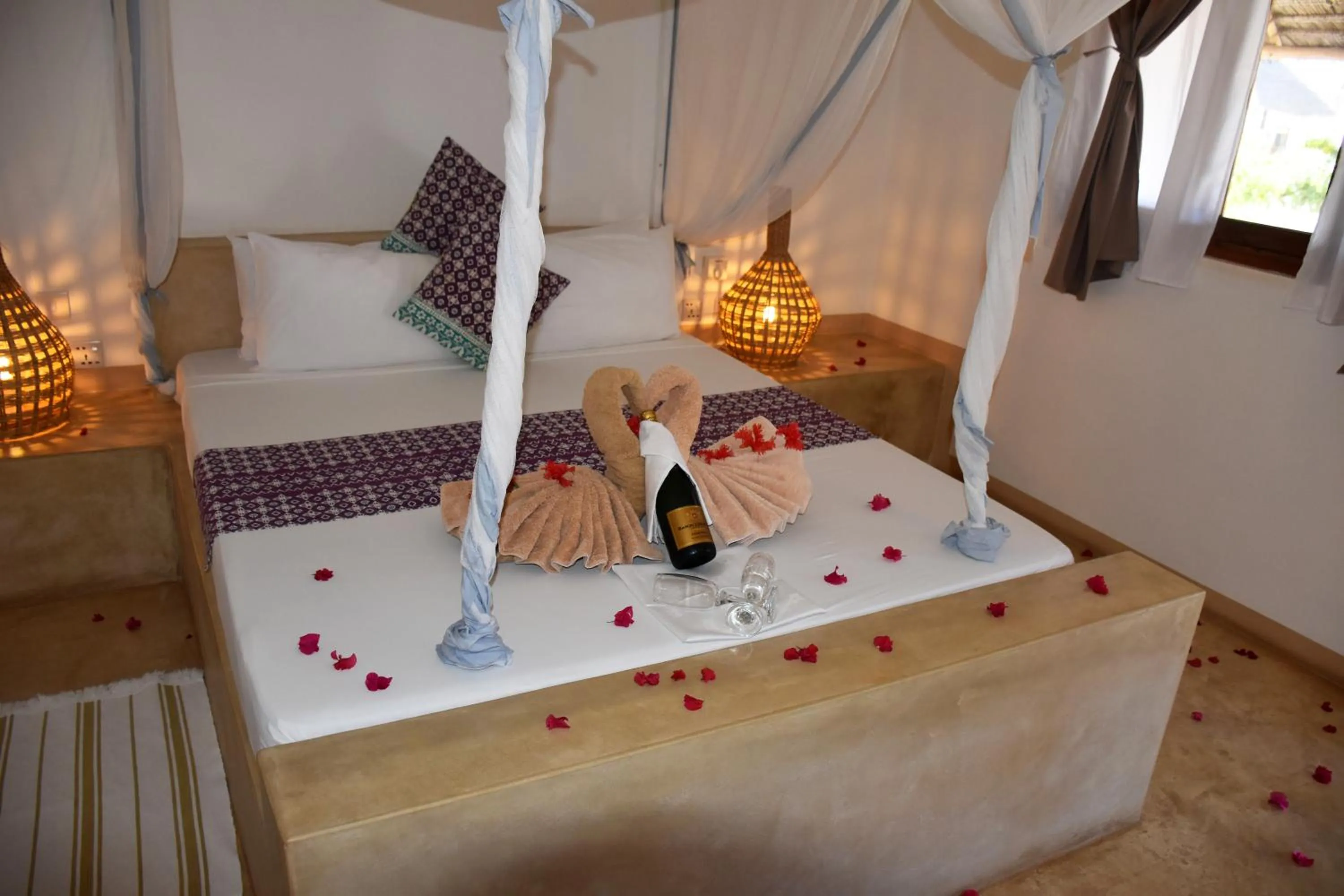 Bedroom, Bed in Villa Huruma