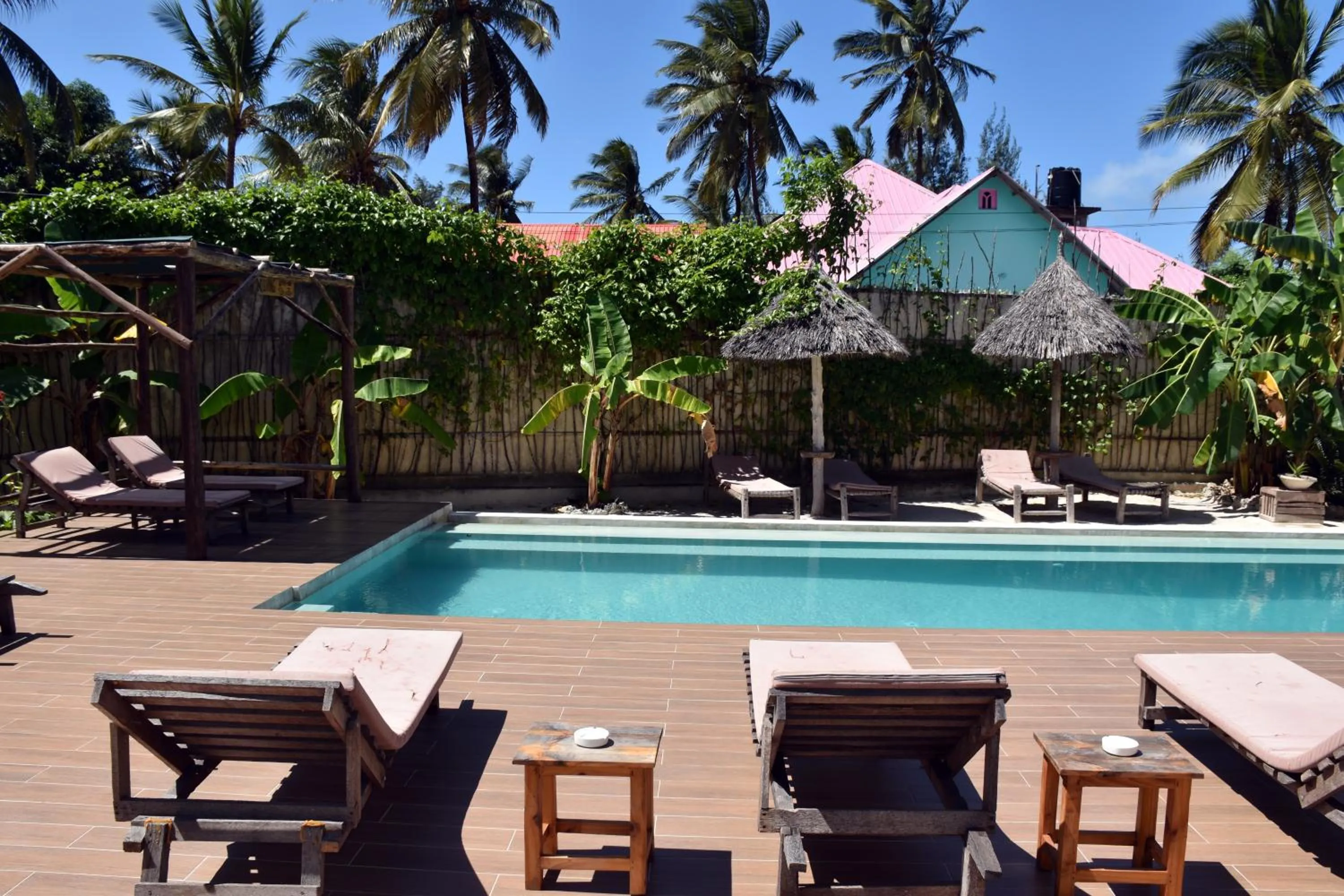 Garden view in Villa Huruma