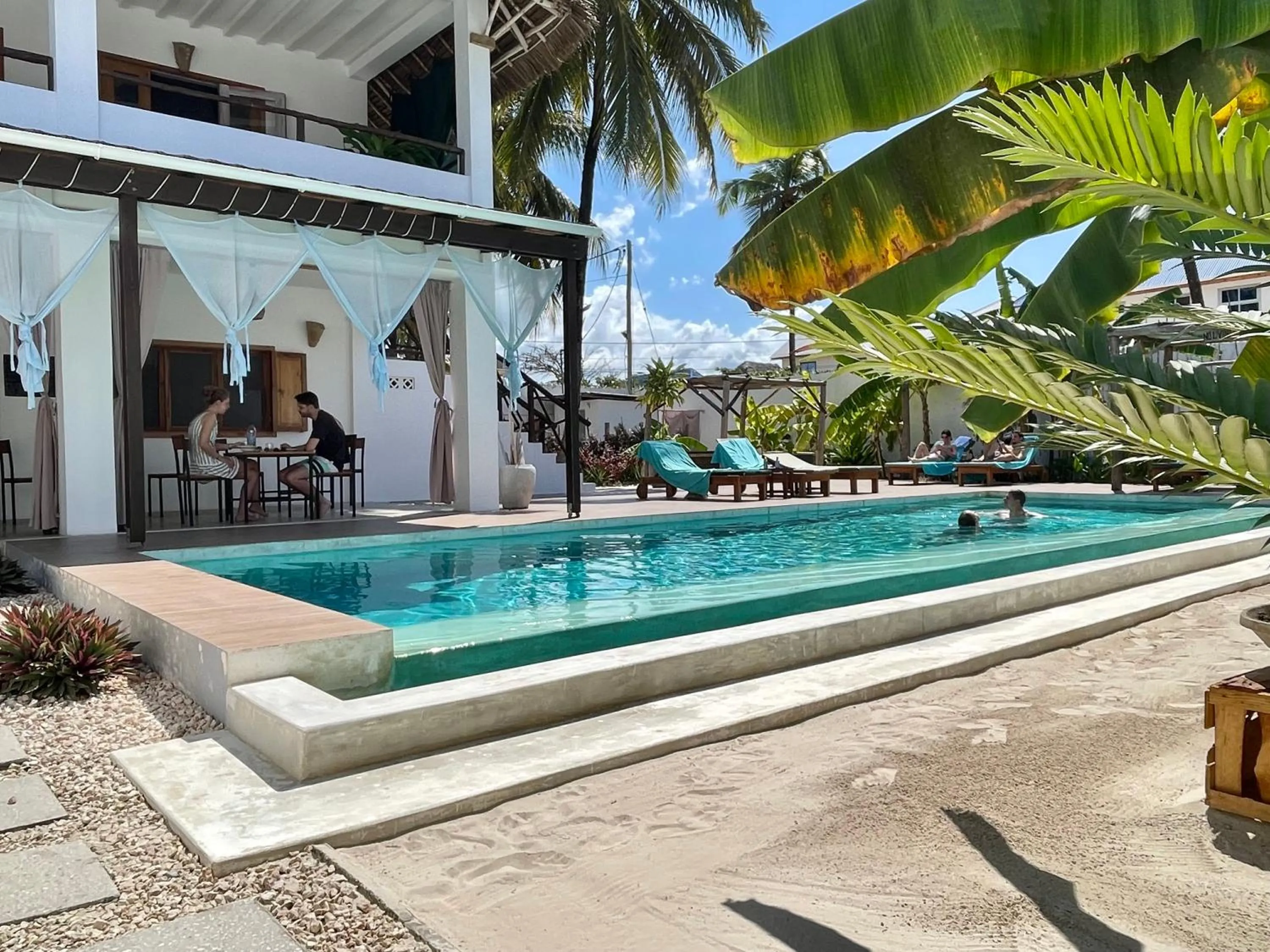 Swimming pool in Villa Huruma